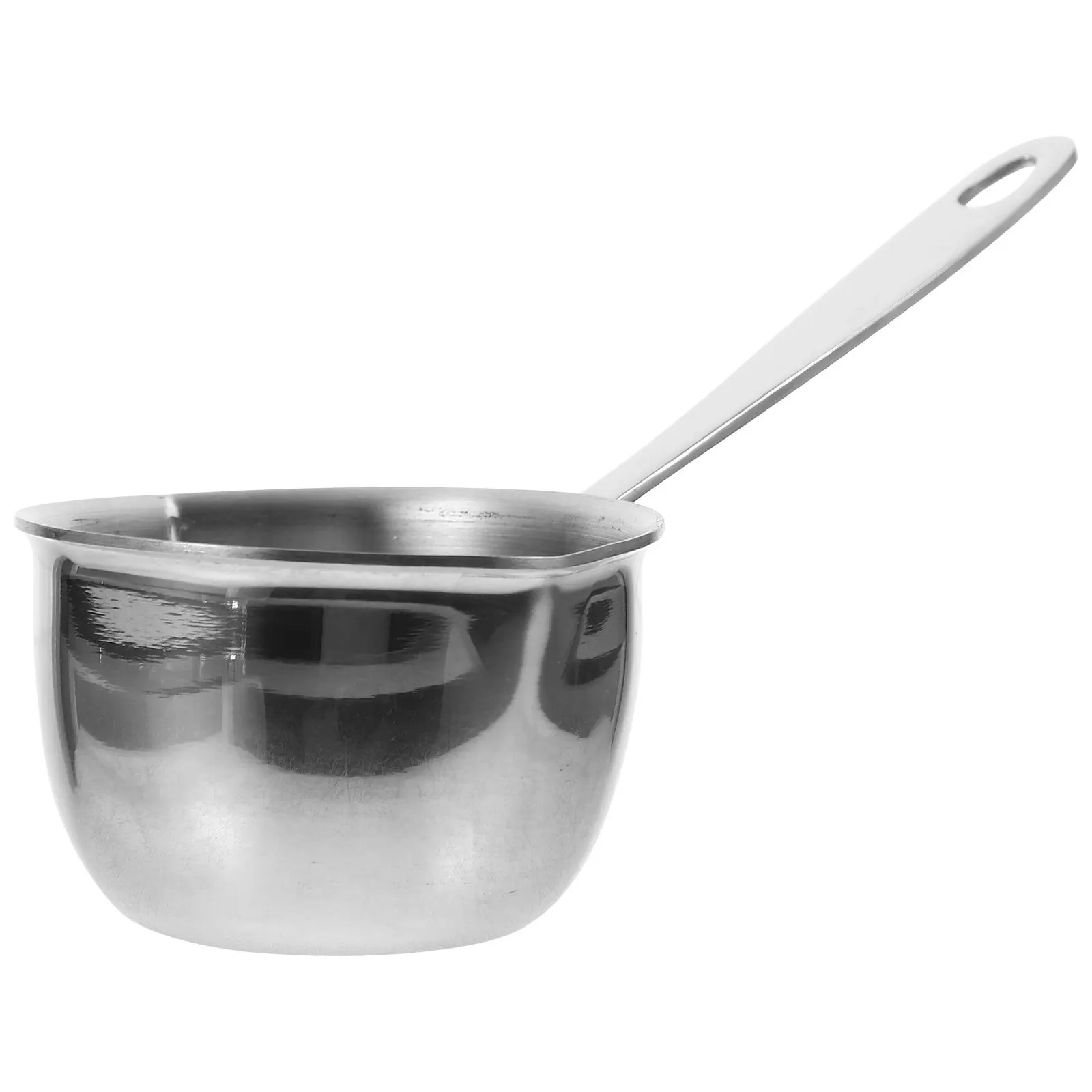 Stainless Steel Sauce Pan 120Ml With Scale Pot For Milk Korean Ramen Steaming Dual Spouts Anti-Scald Handle 
Stainless Steel Sauce Pan 120Ml With Scale Pot For Milk Korean Ramen Steaming Dual Spouts Anti-Scald Handle
