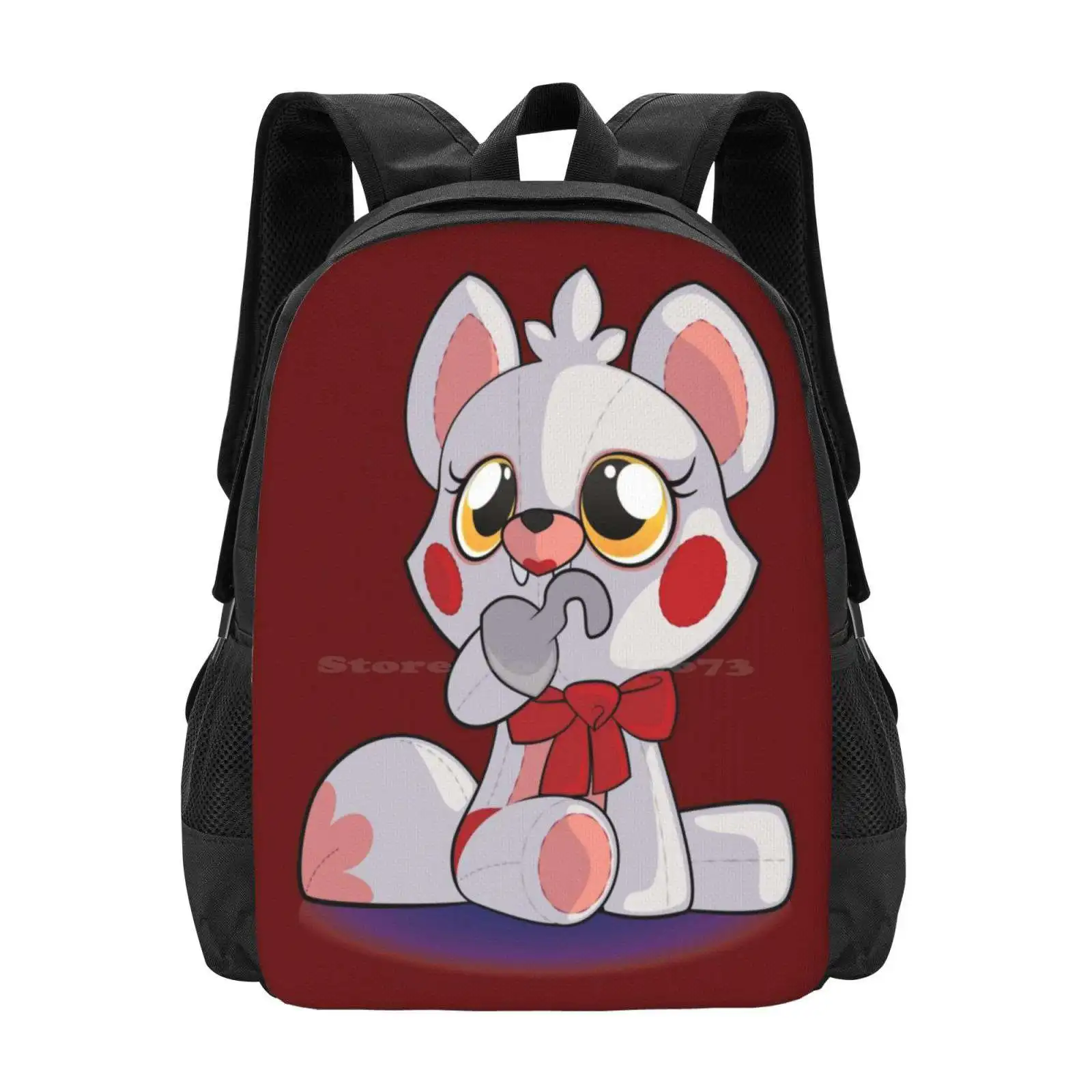 Игрушечный рюкзак Mangel для студентов, школьная дорожная сумка для ноутбука Fnaf 2, милый плюшевый игровой компьютерщик Mangel
Игрушечный рюкзак Mangel для студентов, школьная дорожная сумка для ноутбука Fnaf 2, милый плюшевый игровой компьютерщик Mangel