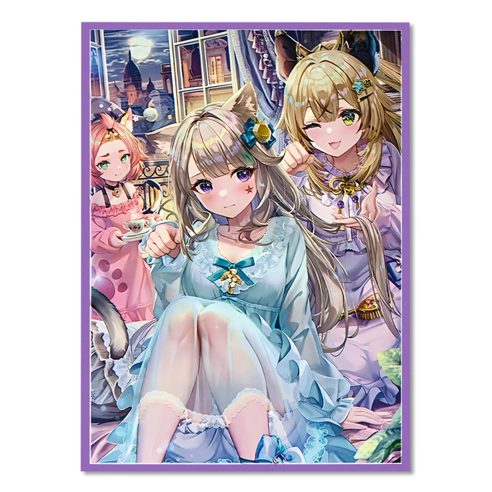 60 PCS 67X92mm Standard Size Art Anime Card Sleeves for MGT/PKM Game Trading Card Protector Top Loading Board Game Card Holder
60 PCS 67X92mm Standard Size Art Anime Card Sleeves for MGT/PKM Game Trading Card Protector Top Loading Board Game Card Holder