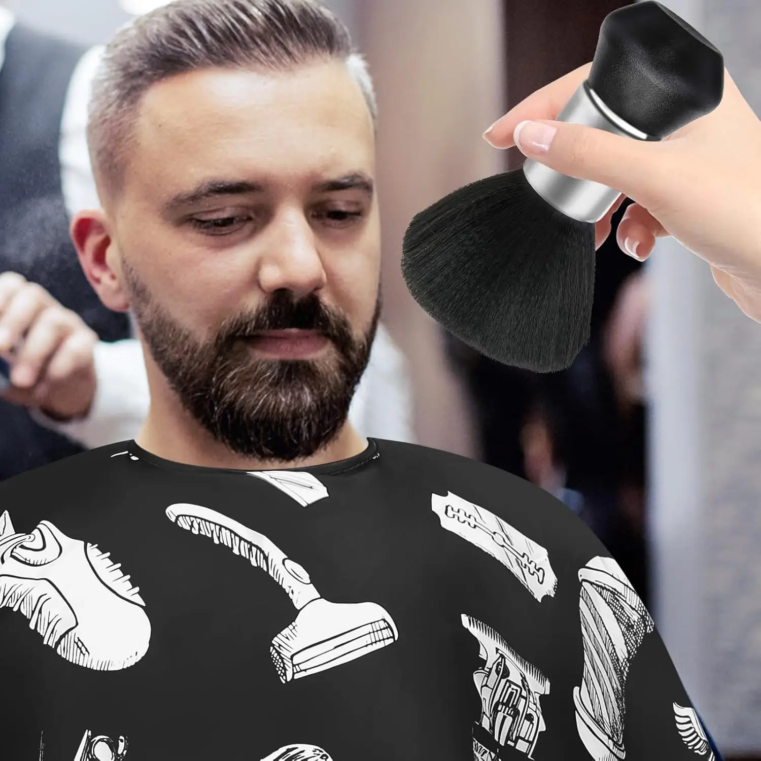 Professional Large Neck Duster Brush for Barbers Soft Face Cleaning Hairbrush Nylon Hair Cutting Kits Barber Accessories
Professional Large Neck Duster Brush for Barbers Soft Face Cleaning Hairbrush Nylon Hair Cutting Kits Barber Accessories