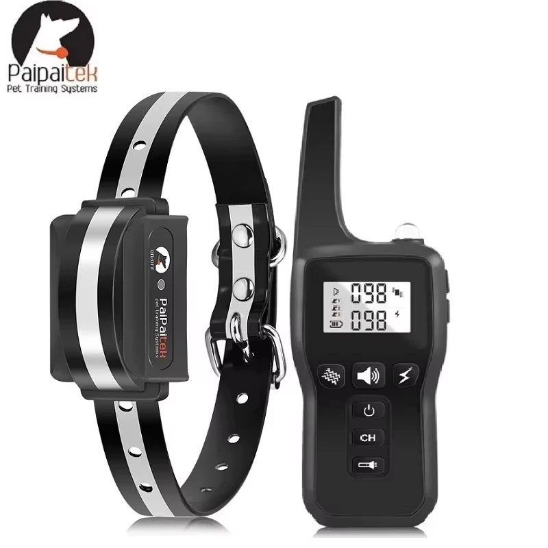 Electric Dog Training Collar Waterproof Dog Bark Collar Pet With Remote Control Rechargeable Anti Barking Device All Size Dogs
Electric Dog Training Collar Waterproof Dog Bark Collar Pet With Remote Control Rechargeable Anti Barking Device All Size Dogs