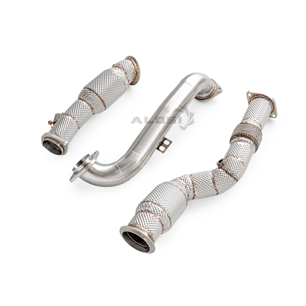 MIX Exclusive Customization For BMW M3 M4 G80 G82 3.0T 2020-2024 High performance stainless downpipe exhaust with heat shield
MIX Exclusive Customization For BMW M3 M4 G80 G82 3.0T 2020-2024 High performance stainless downpipe exhaust with heat shield