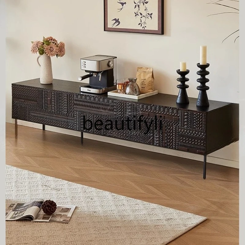 French Retro Solid Wood TV Cabinet Storage Living Room Home Wall-Mounted Red Oak Floor-Standing 
French Retro Solid Wood TV Cabinet Storage Living Room Home Wall-Mounted Red Oak Floor-Standing