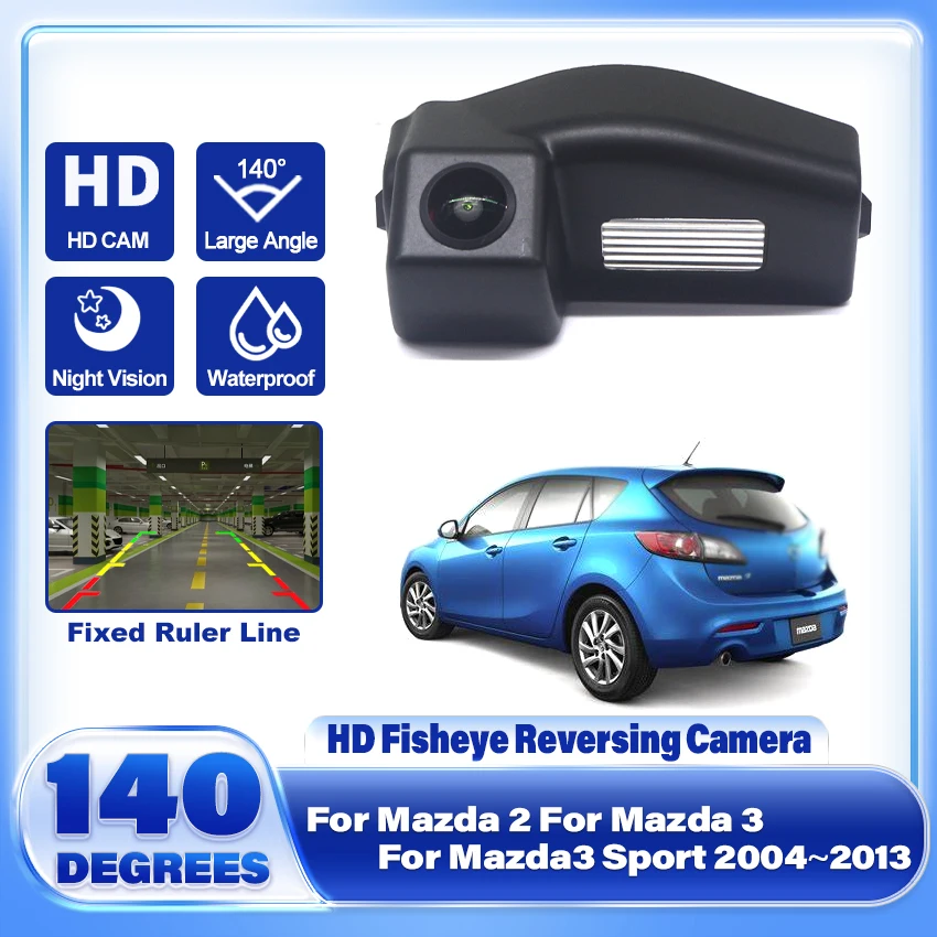 140 Degree HD 1080x720P Special Vehicle Rear View Camera For Mazda 2 For Mazda 3 For Mazda3 Sport 2004~2013 Car Fisheye Lens
140 Degree HD 1080x720P Special Vehicle Rear View Camera For Mazda 2 For Mazda 3 For Mazda3 Sport 2004~2013 Car Fisheye Lens