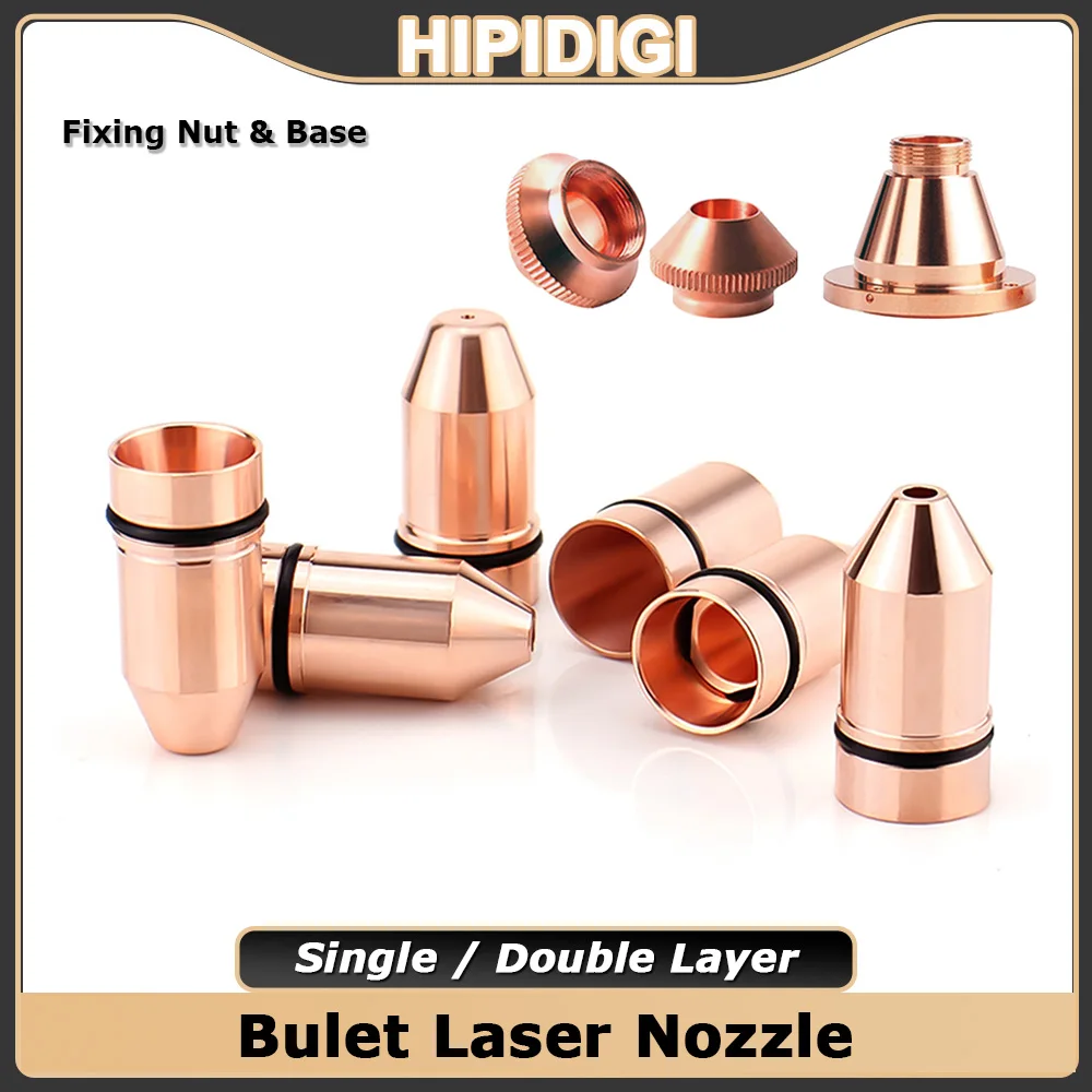 Laser Nozzle Single Double Layer 0.8-4.0 3D Part Fixing Nut Base Raytools BT210S CINCINNATI Lasermech for Laser Cutting Head
Laser Nozzle Single Double Layer 0.8-4.0 3D Part Fixing Nut Base Raytools BT210S CINCINNATI Lasermech for Laser Cutting Head