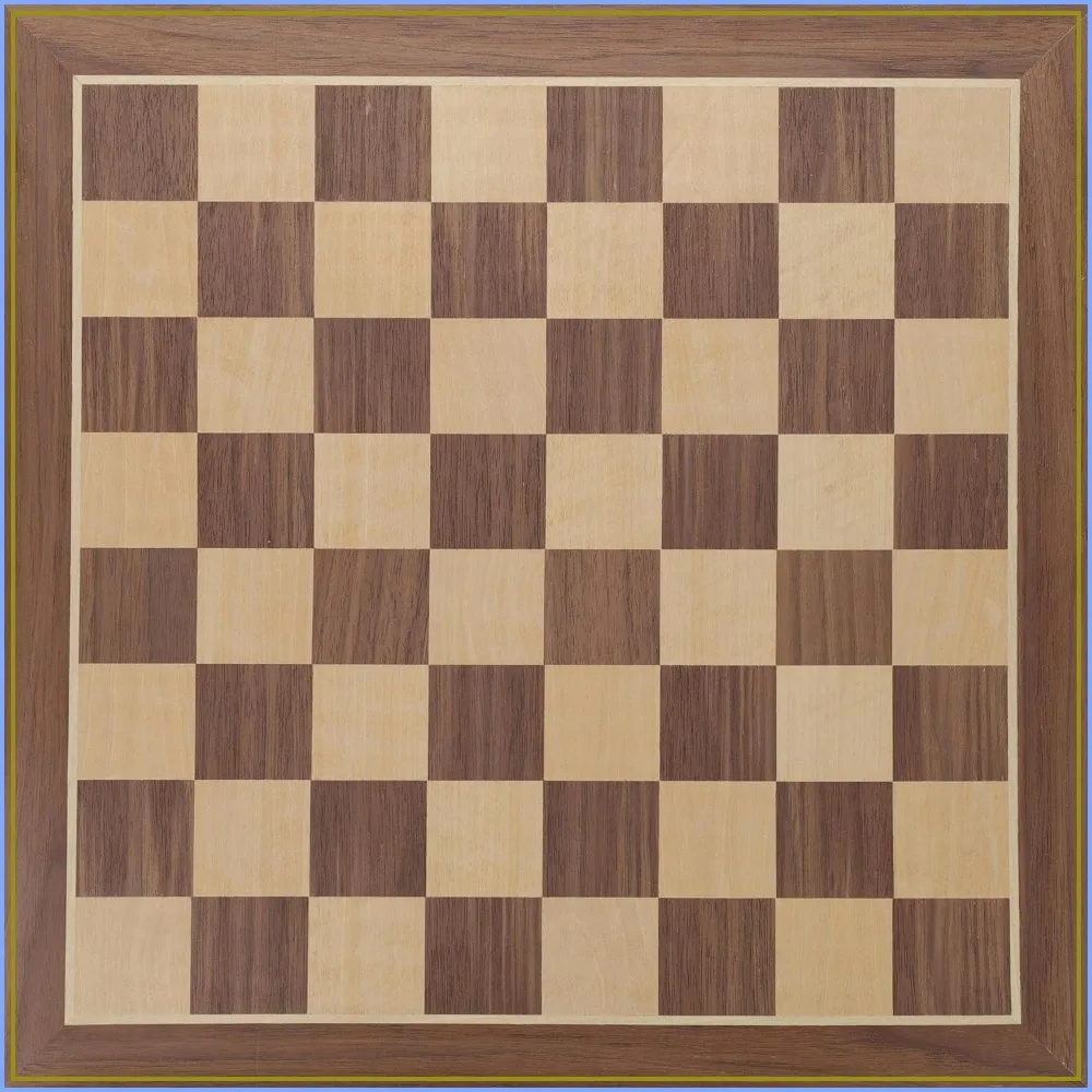 Classic Walnut Wood Chess Board, 14.75 Inches, 1.5 Inch Squares, Large for Adults
Classic Walnut Wood Chess Board, 14.75 Inches, 1.5 Inch Squares, Large for Adults