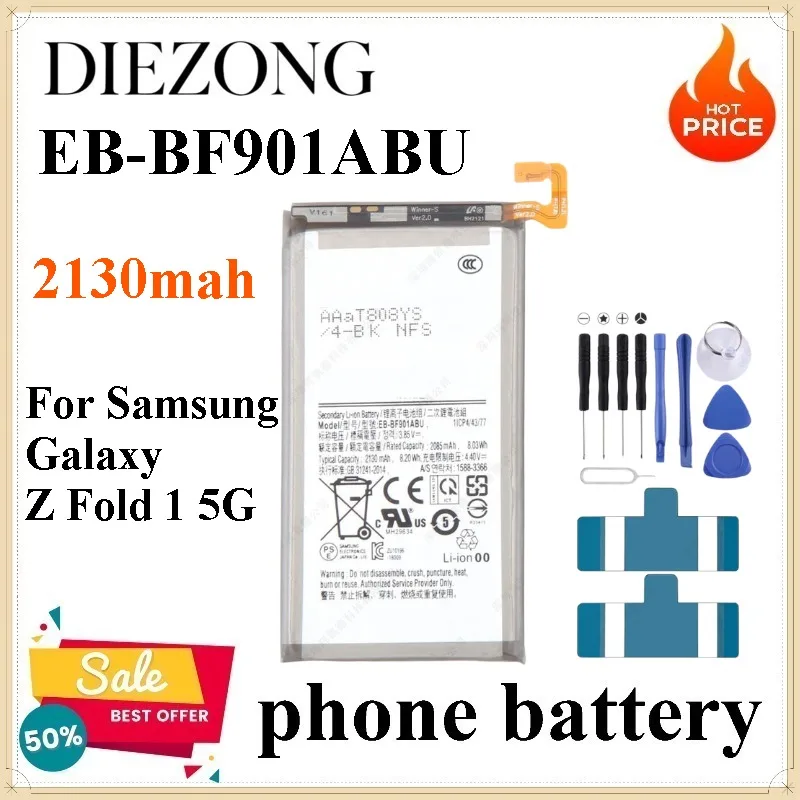 Brand New EB-BF901ABU 2130mah Battery for Samsung Galaxy Z Fold 1 5G
Brand New EB-BF901ABU 2130mah Battery for Samsung Galaxy Z Fold 1 5G