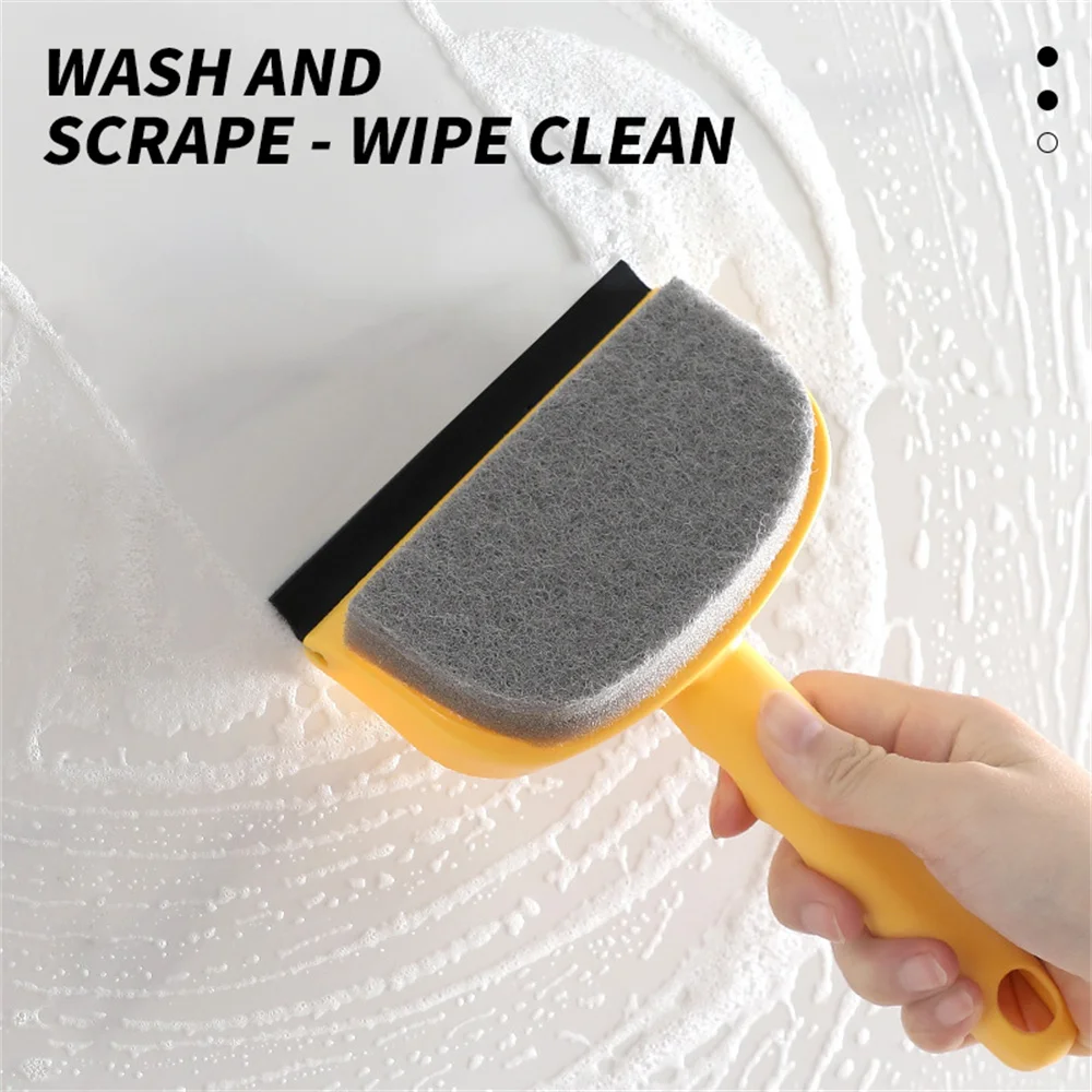 Multifunctional Car Cleaning Brush Rubber Scraper Double-Sided Cleaning Brushes For Car Windshield Window Glass Mirror Practical
Multifunctional Car Cleaning Brush Rubber Scraper Double-Sided Cleaning Brushes For Car Windshield Window Glass Mirror Practical