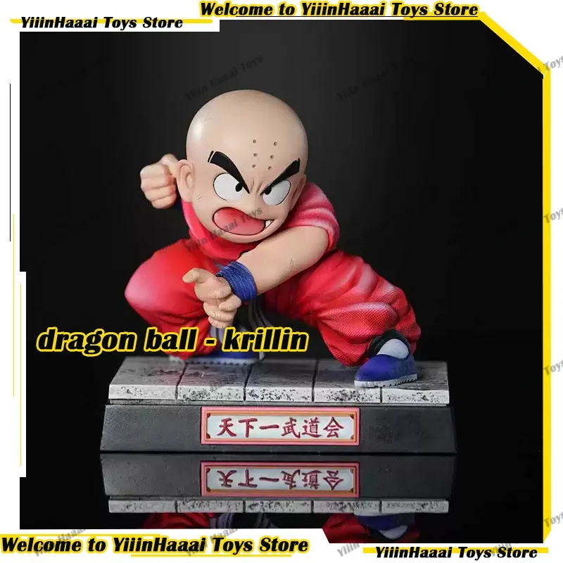 New Pre-sell Dragon Ball Anime Figures Krillin Figure 14cm PVC Figurine Collection Desk Ornament Toys Model Boy Birthday Gifts
New Pre-sell Dragon Ball Anime Figures Krillin Figure 14cm PVC Figurine Collection Desk Ornament Toys Model Boy Birthday Gifts