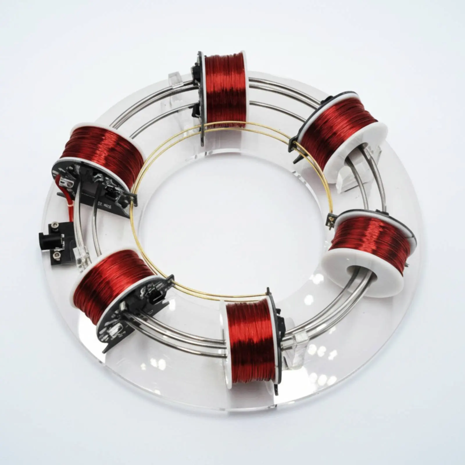 Electromagnetic Cyclotron Visually Intuitive Electromagnetic Loop Propulsion Unit DIY Cyclotron Model Transparent Design
Electromagnetic Cyclotron Visually Intuitive Electromagnetic Loop Propulsion Unit DIY Cyclotron Model Transparent Design