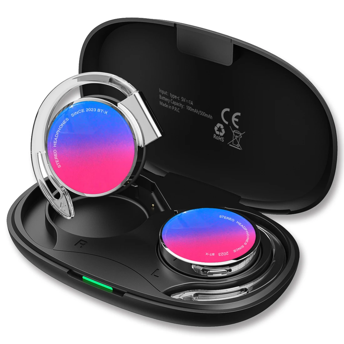 On Ear Headphones Wireless Bluetooth V5.3, Open Ear Headphones with Earhooks, Sports Headset Bluetooth with 4 Micros
On Ear Headphones Wireless Bluetooth V5.3, Open Ear Headphones with Earhooks, Sports Headset Bluetooth with 4 Micros