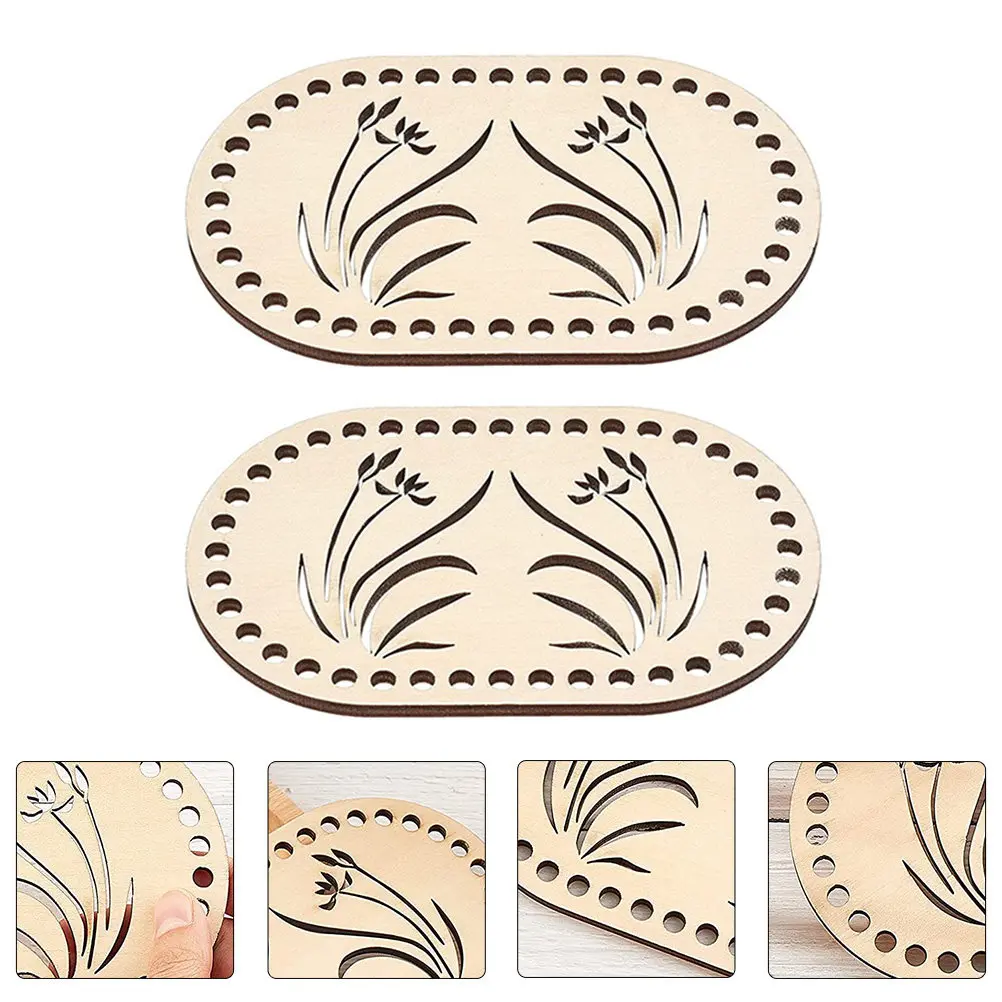 2Pcs Elliptical-Shaped Wooden Bag Bottom Base Premium No-Odor Wood DIY Crochet Knitting Bag Making Supply for Beginners
2Pcs Elliptical-Shaped Wooden Bag Bottom Base Premium No-Odor Wood DIY Crochet Knitting Bag Making Supply for Beginners