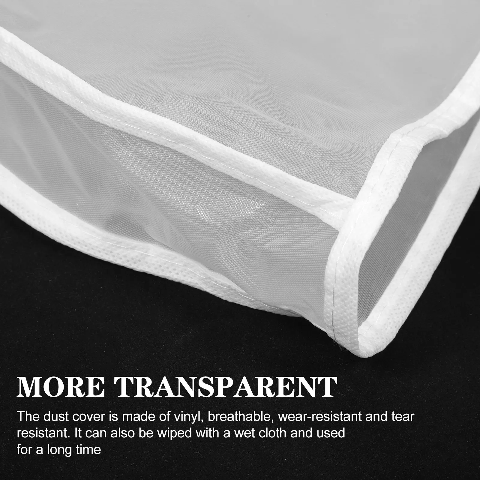 5Pcs Thick Transparent Clothes Covers Breathable Garment Dust Proof Bag Hanging Suit Storage Protector for Home Closet Travel
5Pcs Thick Transparent Clothes Covers Breathable Garment Dust Proof Bag Hanging Suit Storage Protector for Home Closet Travel