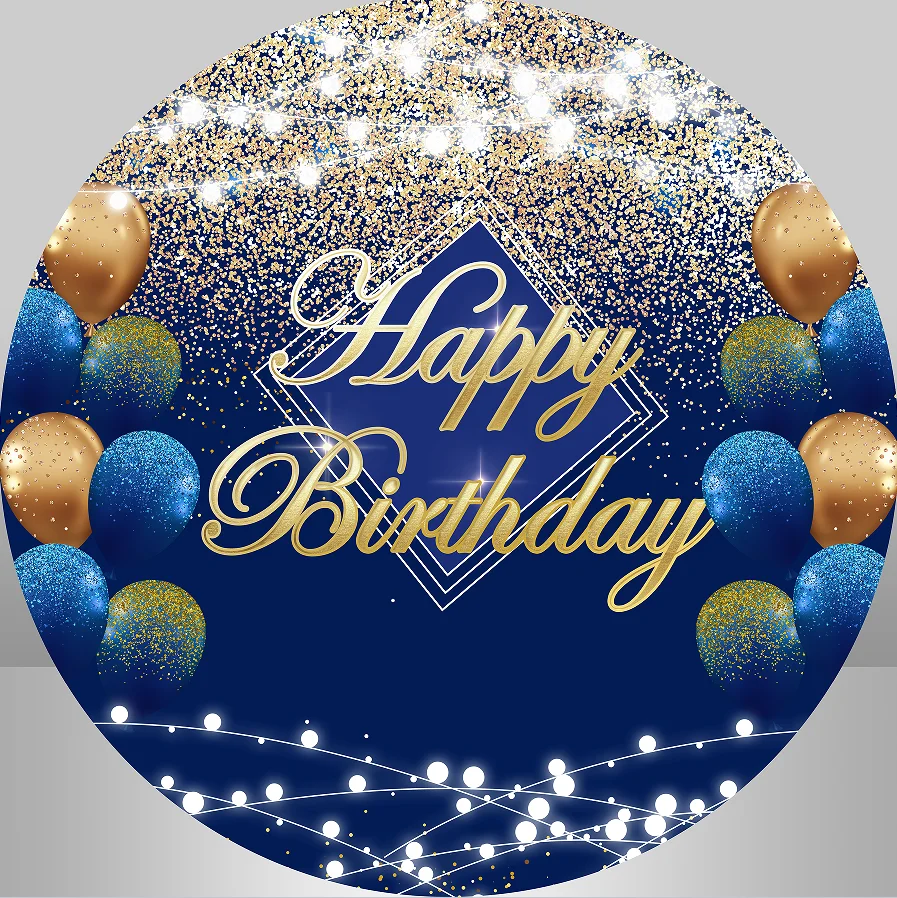 Sensfun Happy Birthday Party Round Backdrop Newborn Children Baby Shower Photography Background
Sensfun Happy Birthday Party Round Backdrop Newborn Children Baby Shower Photography Background