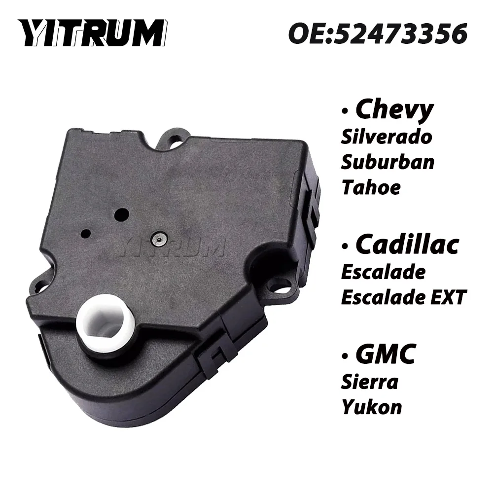 YITRUM Heater Blend Door Actuator 52473356 1572505 604-113 For Cadillac Escalade Chevy Avalanche Silverado Suburban Tahoe GMC
YITRUM Heater Blend Door Actuator 52473356 1572505 604-113 For Cadillac Escalade Chevy Avalanche Silverado Suburban Tahoe GMC