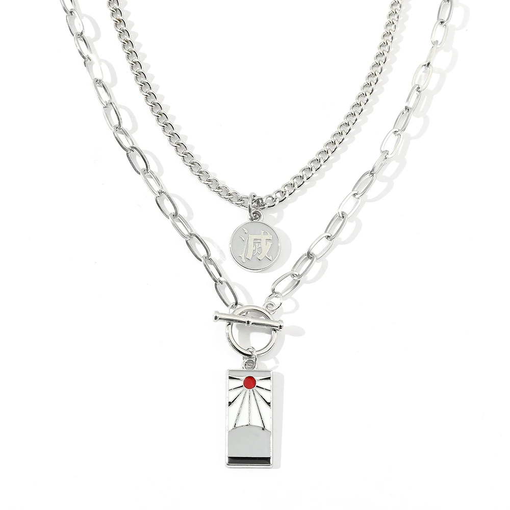 Anime Demon Slayer Tanjiro Necklace Classic Cartoon Character Fashion Jewelry Cosplay Accessories Daily Wear Collectible Gift
Anime Demon Slayer Tanjiro Necklace Classic Cartoon Character Fashion Jewelry Cosplay Accessories Daily Wear Collectible Gift