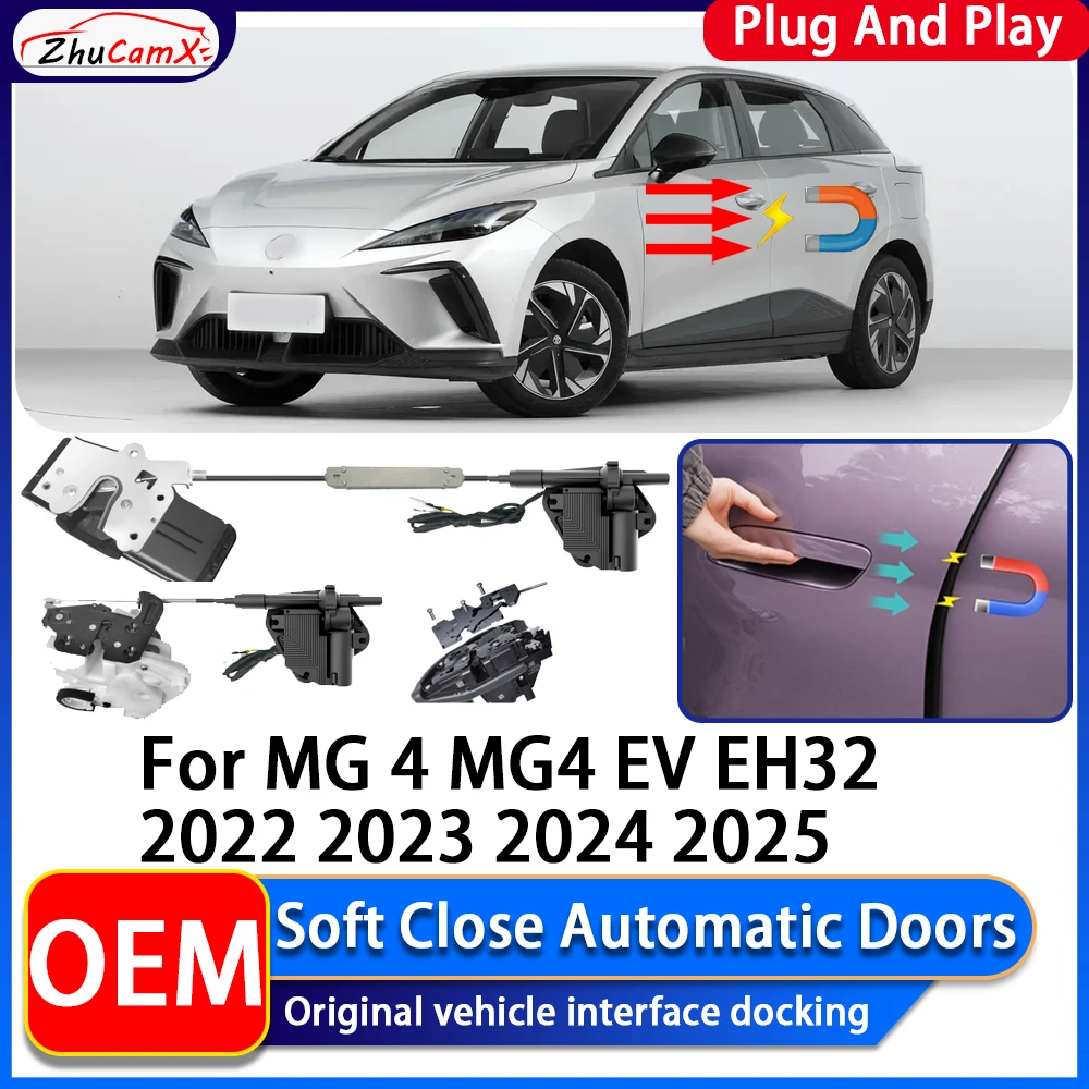ZhuCamX OEM Electric Suction Power Soft Close Car Door Automatic Door Closing System For MG 4 MG4 EV EH32 2022 2023 2024 2025
ZhuCamX OEM Electric Suction Power Soft Close Car Door Automatic Door Closing System For MG 4 MG4 EV EH32 2022 2023 2024 2025