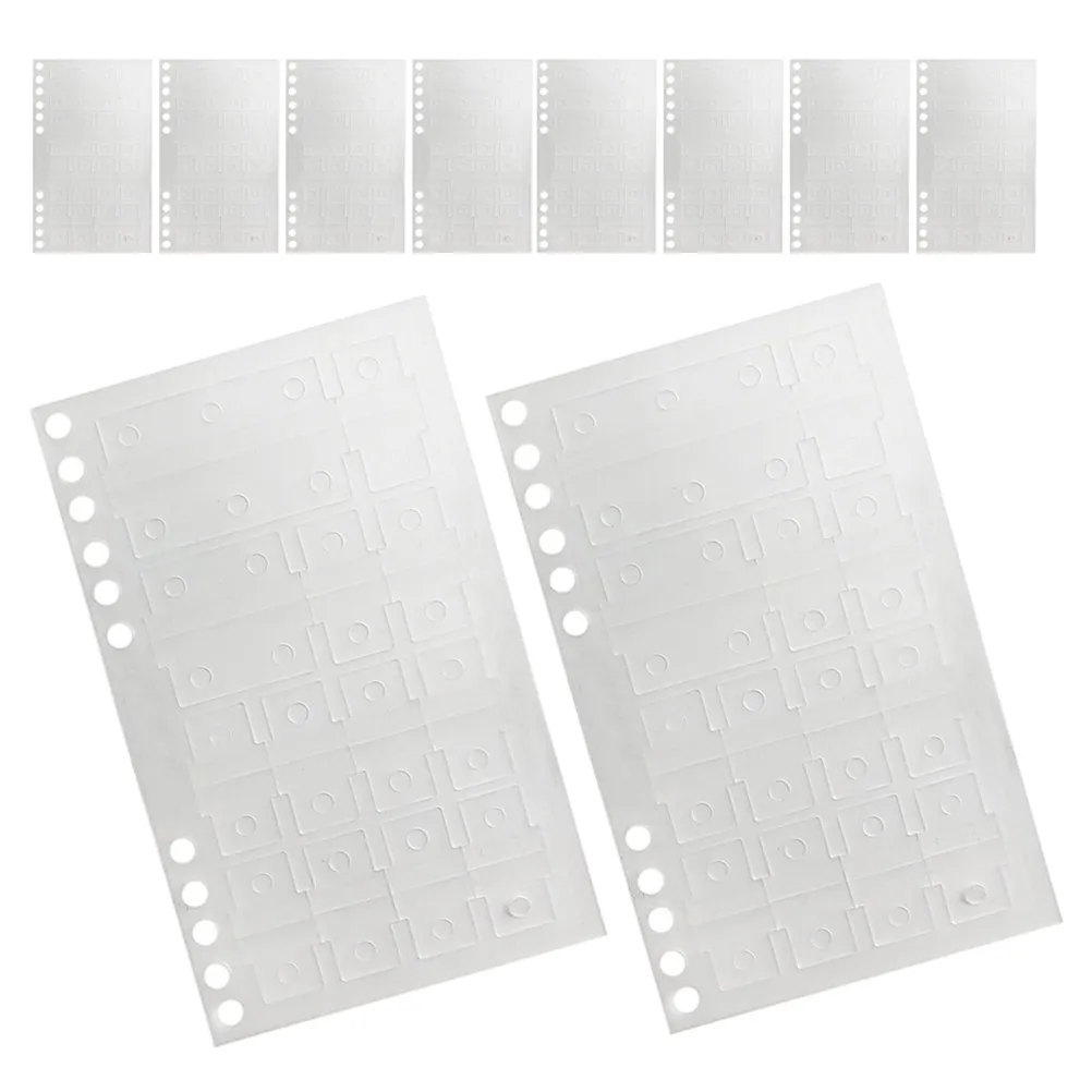 10 Sheets File Tabs Self Adhesive PVC Multi Hole Binder Accessories Sticky Index Tabs for Notebooks Notetaking Photo Albums Page
10 Sheets File Tabs Self Adhesive PVC Multi Hole Binder Accessories Sticky Index Tabs for Notebooks Notetaking Photo Albums Page