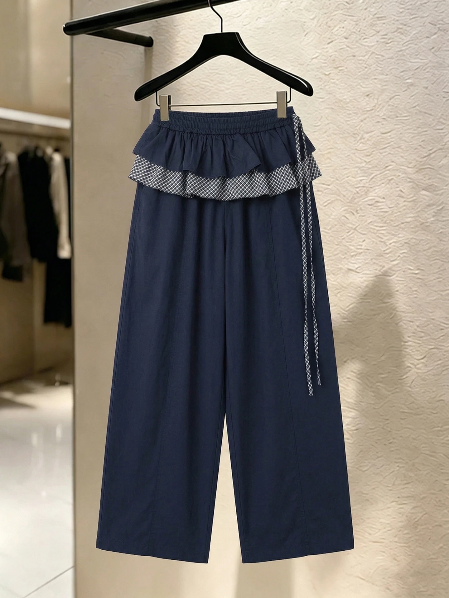 Loose Trousers Women's Summer Commuter Casual Straight Leg Pants Belted Korean Style Long Pants Age Reduction Wide Leg Pants
Loose Trousers Women's Summer Commuter Casual Straight Leg Pants Belted Korean Style Long Pants Age Reduction Wide Leg Pants