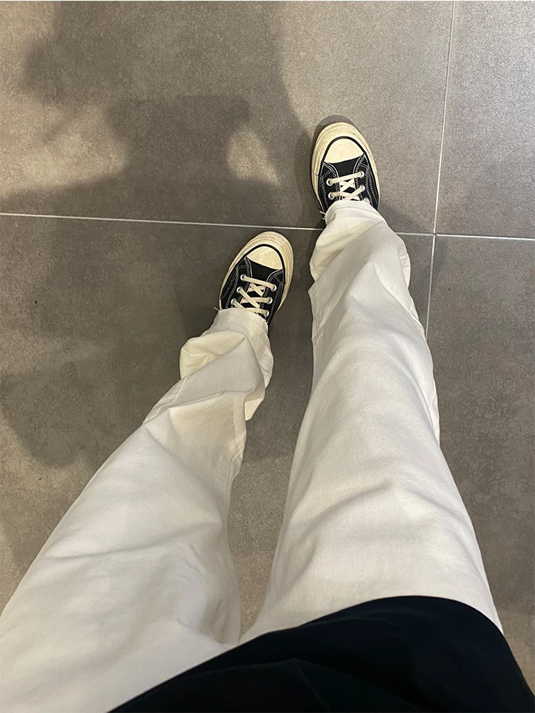 Cleanfit White Jeans Men's Summer Thin Haome High Waist Straight Leg Casual Long Trousers Trendy Straight Cut Loose Fit
Cleanfit White Jeans Men's Summer Thin Haome High Waist Straight Leg Casual Long Trousers Trendy Straight Cut Loose Fit