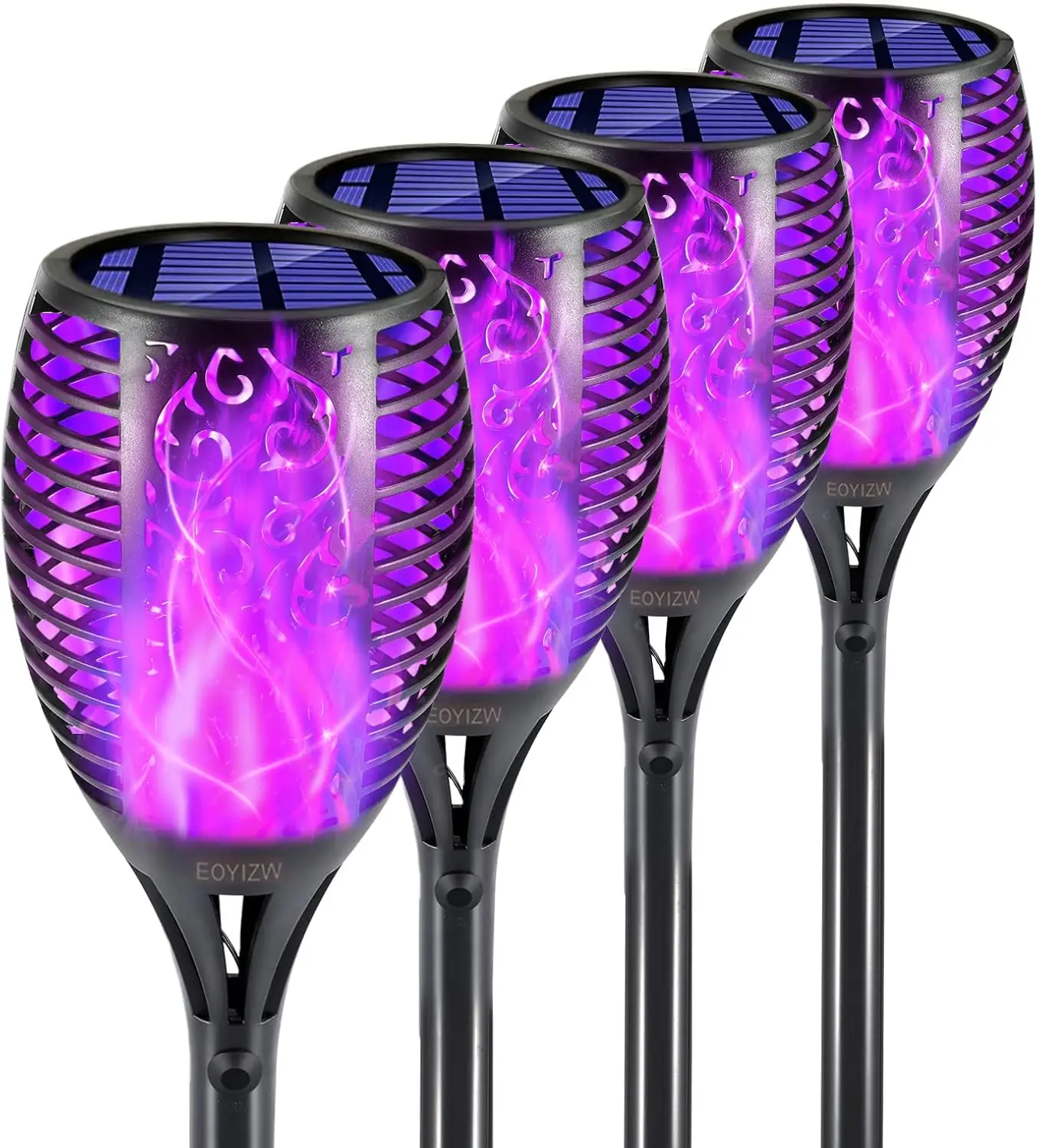 4 Pack Solar Lights Outdoor, 99 LEDs Purple Halloween Decor, IP65 Waterproof Garden Yard Patio Porch
4 Pack Solar Lights Outdoor, 99 LEDs Purple Halloween Decor, IP65 Waterproof Garden Yard Patio Porch