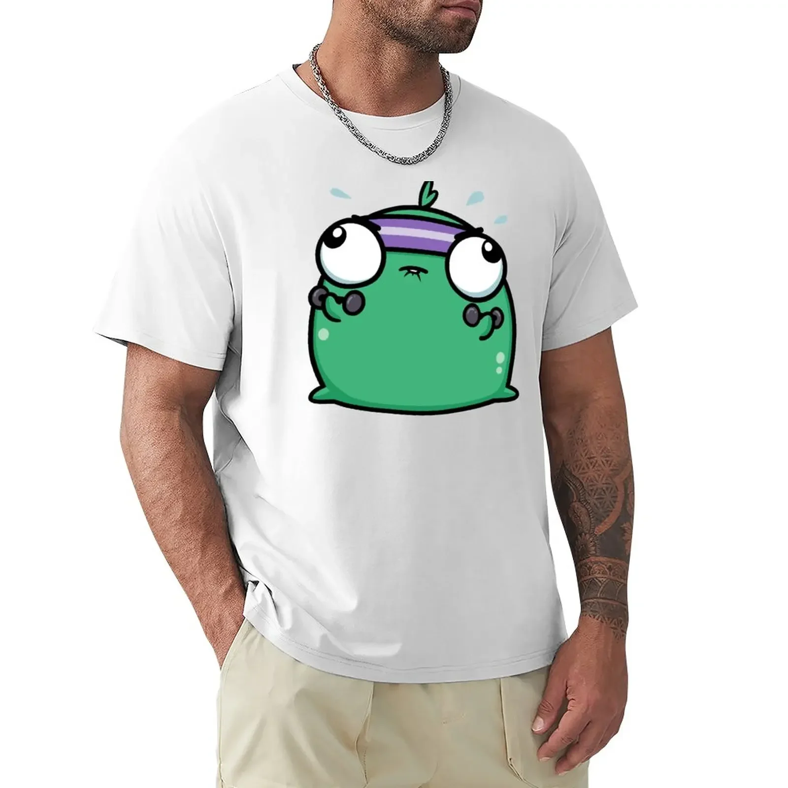 Silly Green Frog Workout T-Shirt for a boy plus size tops customizeds clothes for men
Silly Green Frog Workout T-Shirt for a boy plus size tops customizeds clothes for men