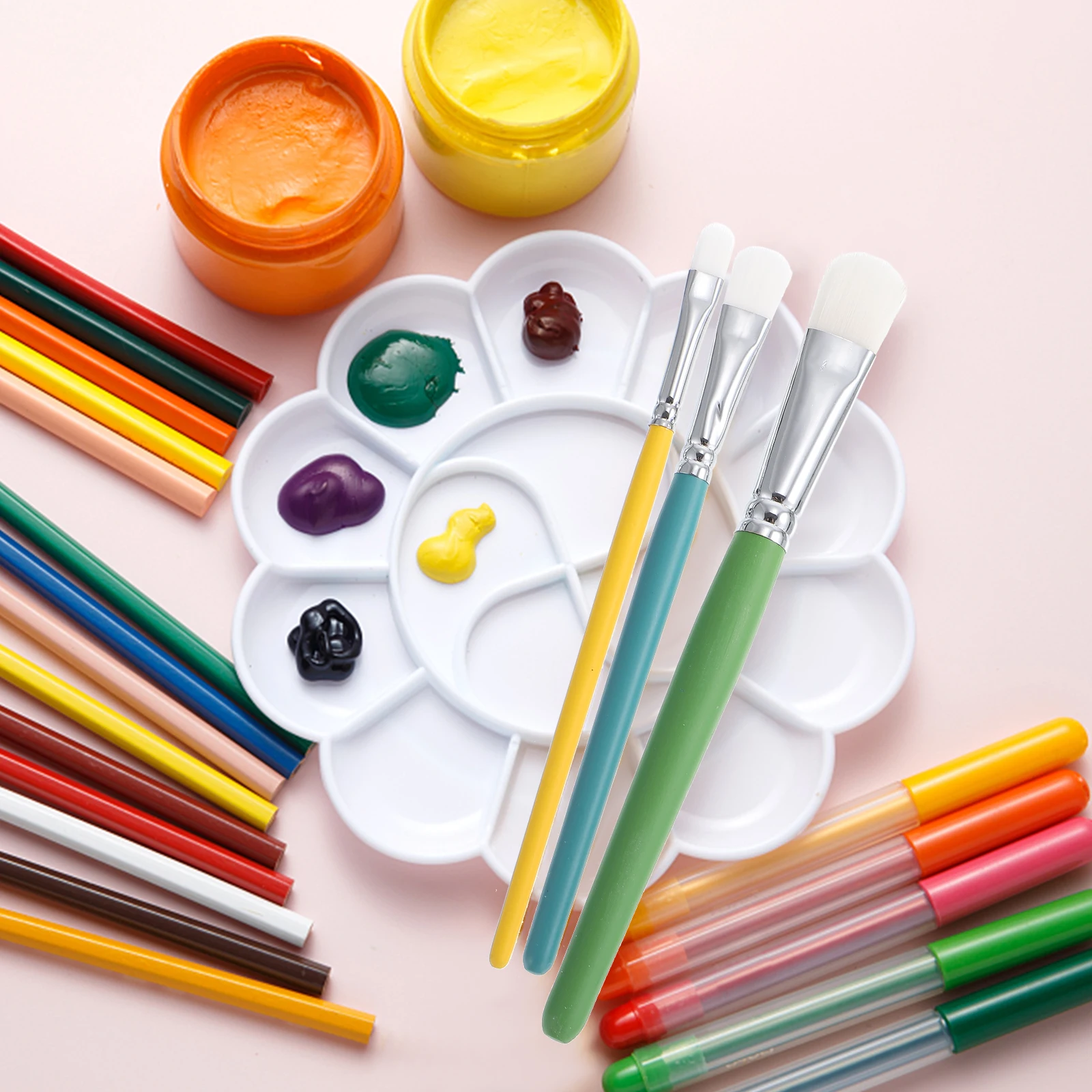 Kids Drawing Brushes for Children Doodling Art Paint Brushes Watercolor Oil Painting Small Graffiti Brush Tool
Kids Drawing Brushes for Children Doodling Art Paint Brushes Watercolor Oil Painting Small Graffiti Brush Tool
