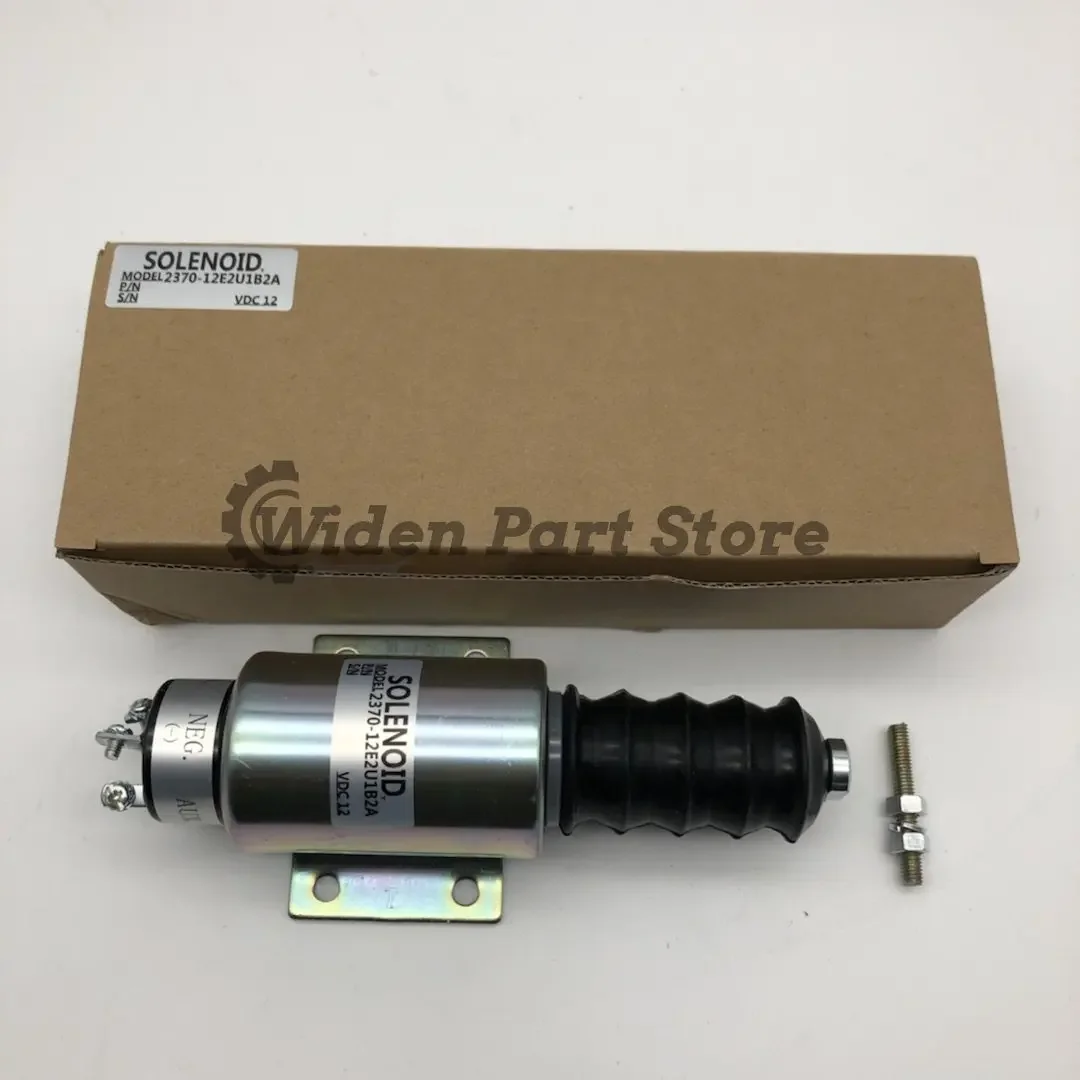 Diesel Stop Solenoid 2300-1503 2370-12E2U1B2A 12V with 3 Terminals for Woodward 2370 Series
Diesel Stop Solenoid 2300-1503 2370-12E2U1B2A 12V with 3 Terminals for Woodward 2370 Series