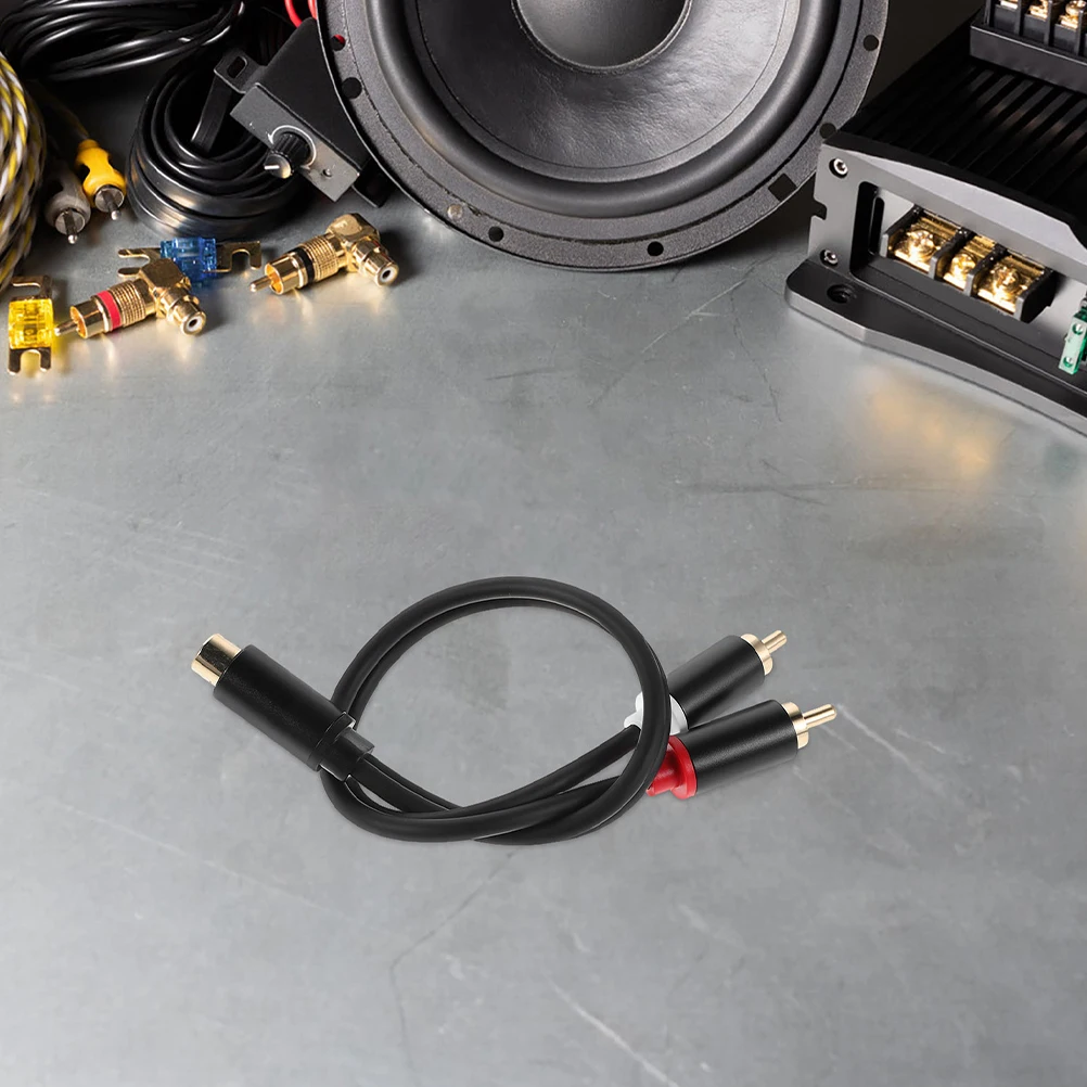 2pcs Modification Line Gold Plated Splitter Cable Dual Male Connector Compact Design for Car Stereo System Y Shaped Speaker
2pcs Modification Line Gold Plated Splitter Cable Dual Male Connector Compact Design for Car Stereo System Y Shaped Speaker