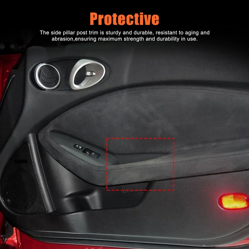 ABS black For Nissan 370Z Z34 2009-2020 Car door inner puller storage box mobile phone tray interior modification accessories
ABS black For Nissan 370Z Z34 2009-2020 Car door inner puller storage box mobile phone tray interior modification accessories