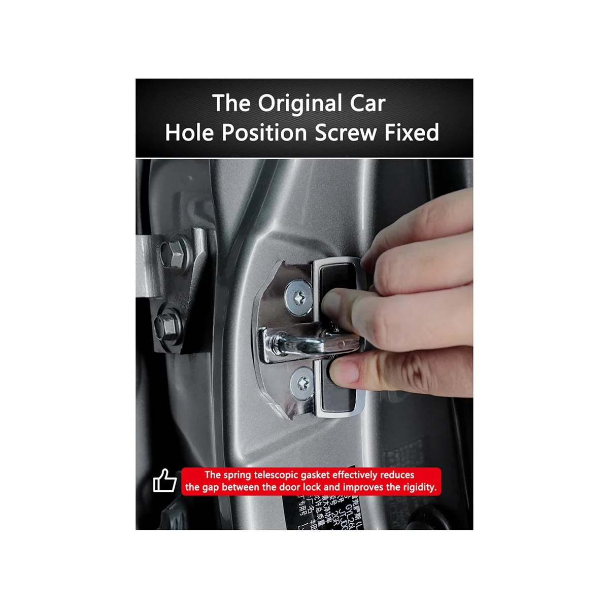 4Set Car TRD Door Lock Buckle Stabilizer for Lexus Toyota Yaris Land Cruiser Series Eliminate Noise Space Latch Stopper
4Set Car TRD Door Lock Buckle Stabilizer for Lexus Toyota Yaris Land Cruiser Series Eliminate Noise Space Latch Stopper