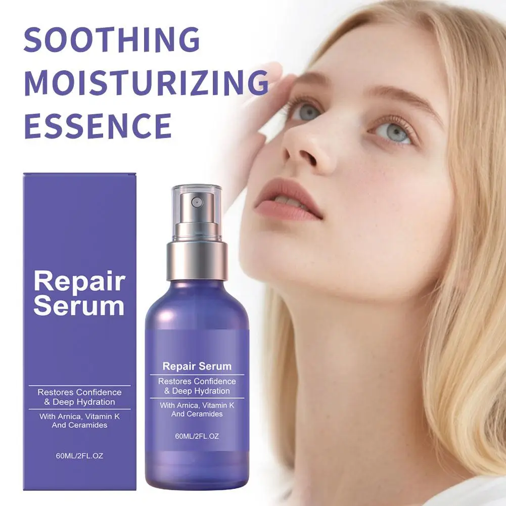 Repair Serum 60ml Hydrating Moisturizing Soothing Skin Barrier Strengthening Centella Asiatica Ceramides Lightweight Absorb
Repair Serum 60ml Hydrating Moisturizing Soothing Skin Barrier Strengthening Centella Asiatica Ceramides Lightweight Absorb