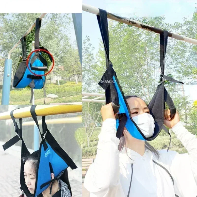 Home Hanging Neck Traction Stretching Belt Outdoor Horizontal Bar Neck Cervical Traction Stretching Belt Neck Massager Stretcher
Home Hanging Neck Traction Stretching Belt Outdoor Horizontal Bar Neck Cervical Traction Stretching Belt Neck Massager Stretcher