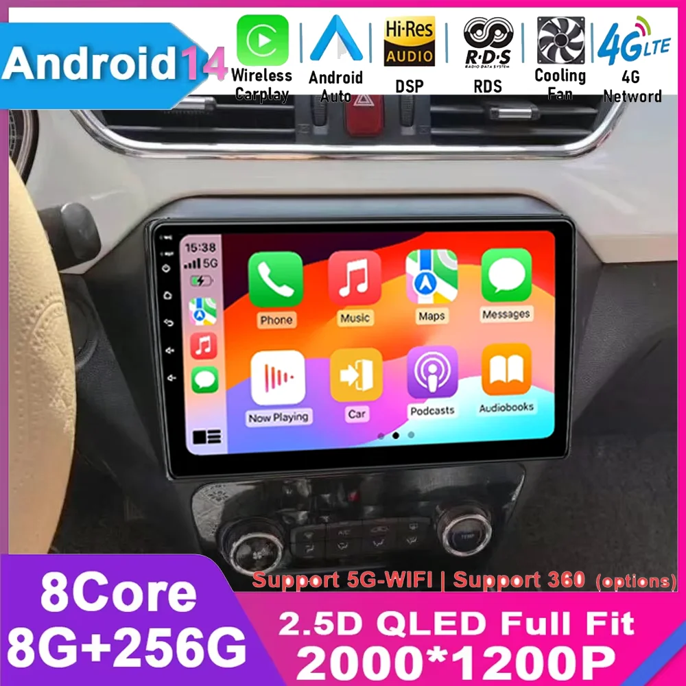 Android 14 For JAC S2 T40 2015 2016 2017 2018 Car Radio GPS Navigation Multimedia Video Player DSP RDS No 2Din 2 Din DVD
Android 14 For JAC S2 T40 2015 2016 2017 2018 Car Radio GPS Navigation Multimedia Video Player DSP RDS No 2Din 2 Din DVD