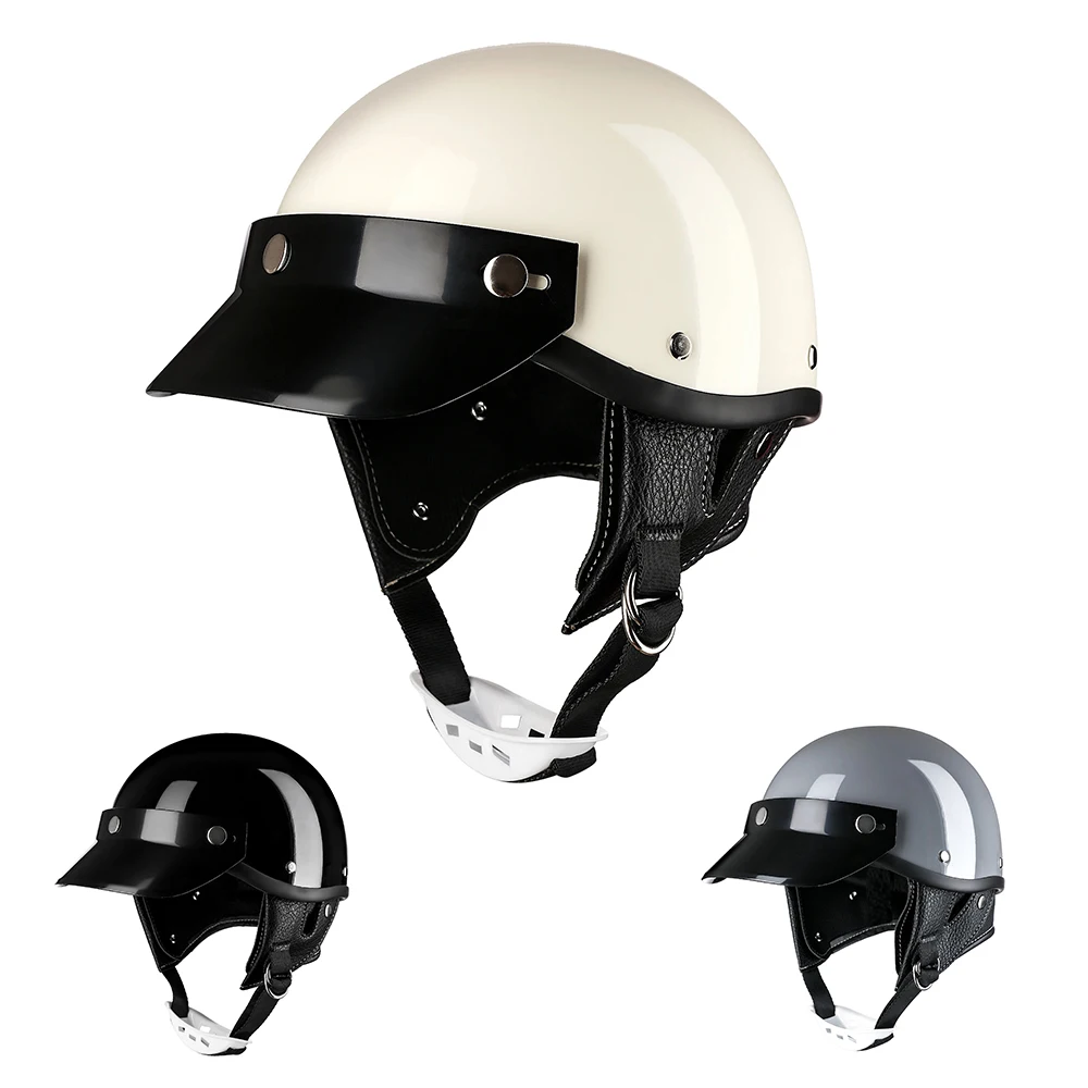 Стильный винтажный шлем Evomosa – легкий открытый шлем с дышащей подкладкой, ретро-экипировка для мотоциклистов городских дорог
Стильный винтажный шлем Evomosa – легкий открытый шлем с дышащей подкладкой, ретро-экипировка для мотоциклистов городских дорог