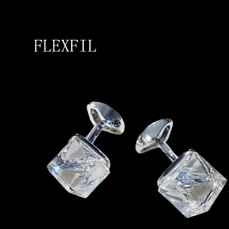 Роскошные запонки FLEXFIL для мужских рубашек, брендовые запонки-кнопки, квадратные запонки с кристаллами, свадебные запонки, ювелирные изделия.
Роскошные запонки FLEXFIL для мужских рубашек, брендовые запонки-кнопки, квадратные запонки с кристаллами, свадебные запонки, ювелирные изделия.