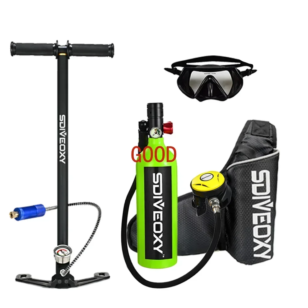 Scuba Diving Oxygen Tank 1L Cylinder Underwater Breather for with Breathing Valve C Set
Scuba Diving Oxygen Tank 1L Cylinder Underwater Breather for with Breathing Valve C Set
