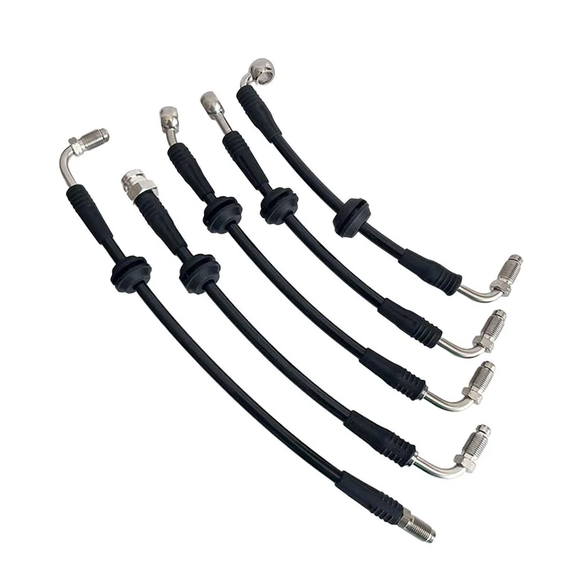 AN3 Автомобильный гидравлический тормозной шланг M10x1 90 ° Премиум-производительный автомобильный мотоцикл из ПТФЭ, масляная трубка дискового тормоза, шланг сцепления 1/8
AN3 Автомобильный гидравлический тормозной шланг M10x1 90 ° Премиум-производительный автомобильный мотоцикл из ПТФЭ, масляная трубка дискового тормоза, шланг сцепления 1/8