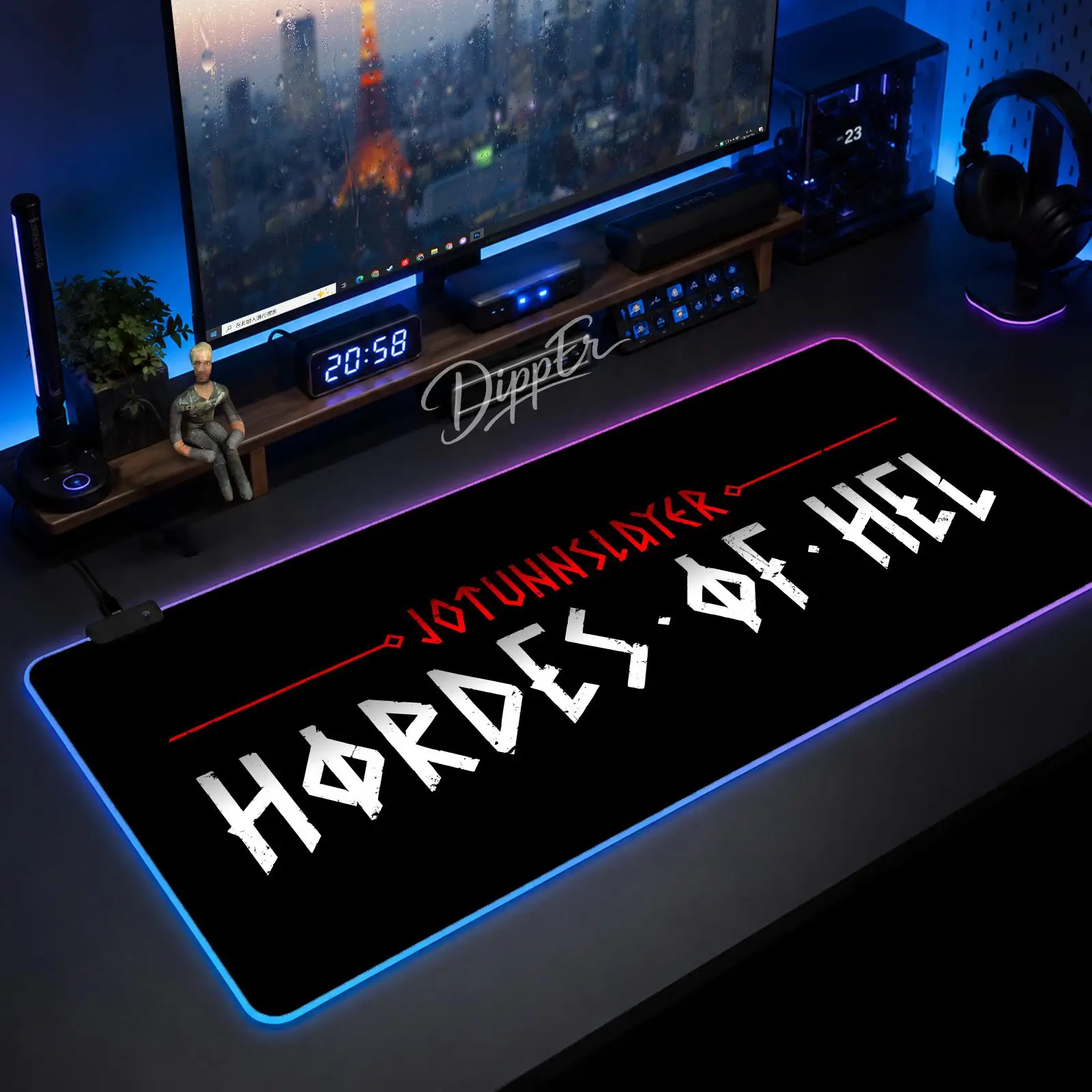 Jotunnslayer Hordes of Hel Mouse Pad Gaming Anime Mouse Pad XXL RGB Desk Mats LED Table Pads Backlit Rubber Desktop
Jotunnslayer Hordes of Hel Mouse Pad Gaming Anime Mouse Pad XXL RGB Desk Mats LED Table Pads Backlit Rubber Desktop