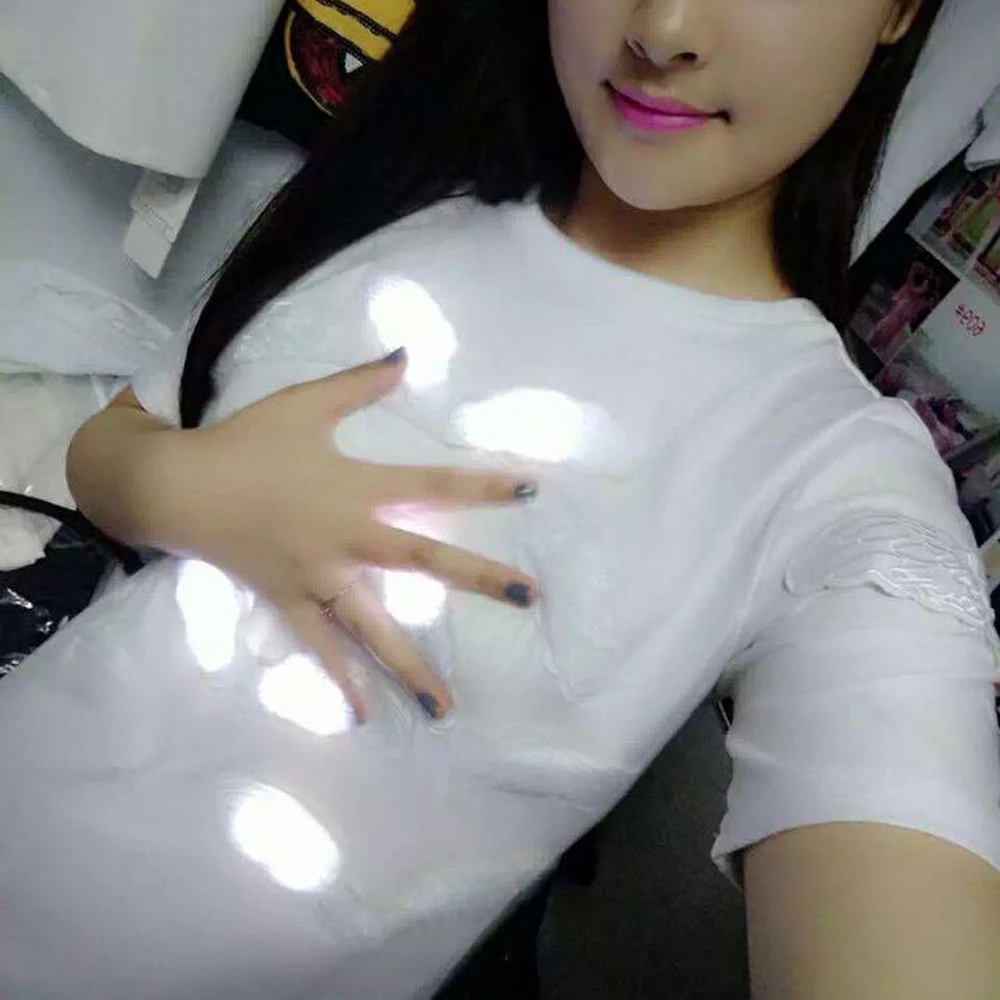 1 PC LED Touch Slap Clothes Light Round Neck Short-sleeved Men and Women T-shirt for Disco Party Dance Decoration
1 PC LED Touch Slap Clothes Light Round Neck Short-sleeved Men and Women T-shirt for Disco Party Dance Decoration
