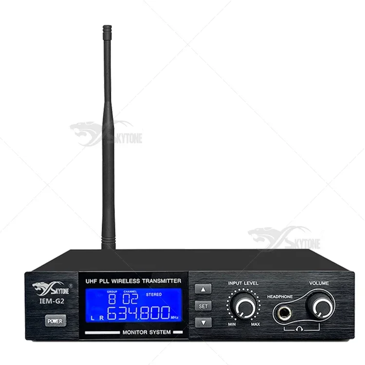 Беспроводная внутриканальная система IEM G2 UHF для сценического звука и DJ-записи
Беспроводная внутриканальная система IEM G2 UHF для сценического звука и DJ-записи