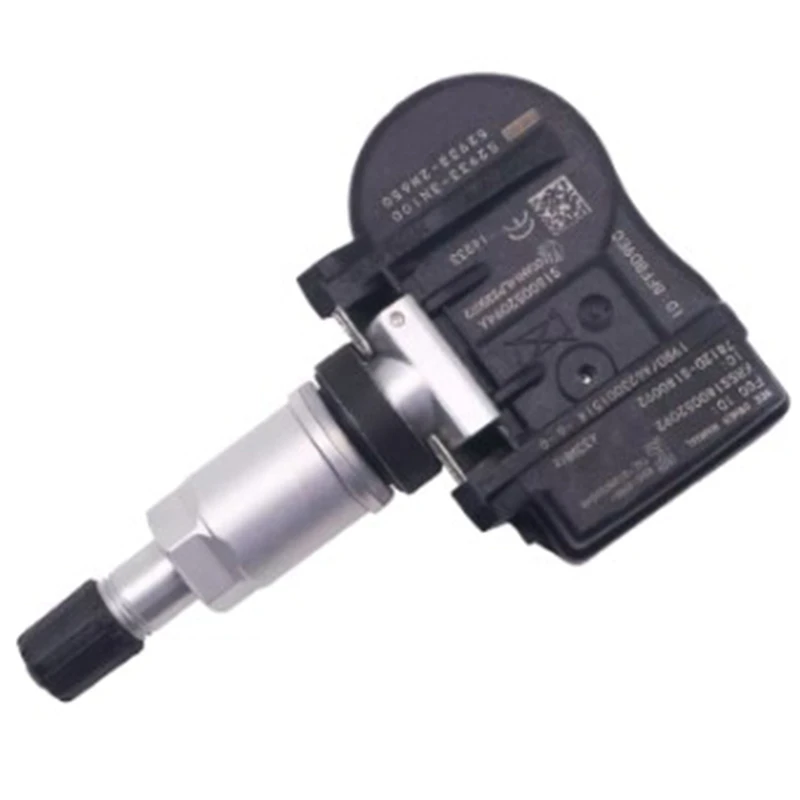 Датчик давления в шинах TPMS 52933-2M650 52933-3N100 подходит для современного I30 I55, датчик давления в шинах, монитор давления в шинах
Датчик давления в шинах TPMS 52933-2M650 52933-3N100 подходит для современного I30 I55, датчик давления в шинах, монитор давления в шинах