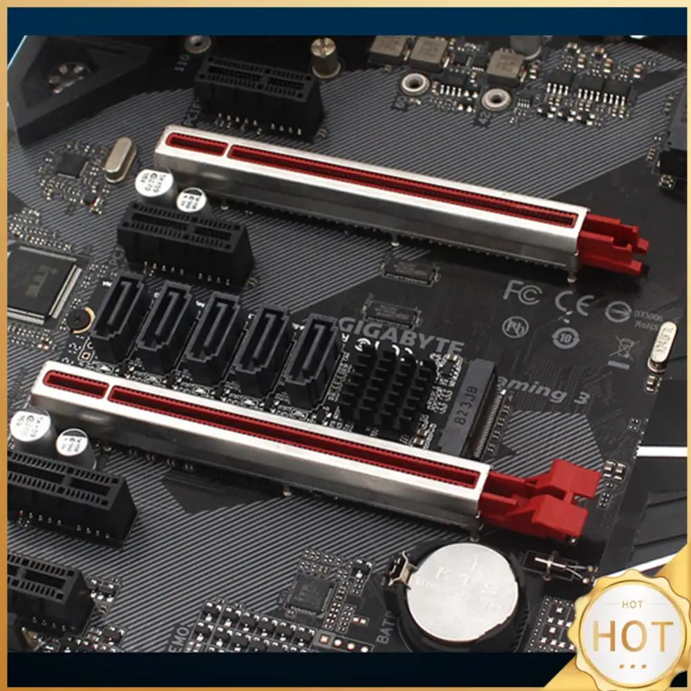Карта адаптера жесткого диска M.2 M-Key PCI Express to SATA 3.0 JMB585 Адаптер карты расширения набора микросхем Поддержка функции PM 6 Гбит/с 5 портов
Карта адаптера жесткого диска M.2 M-Key PCI Express to SATA 3.0 JMB585 Адаптер карты расширения набора микросхем Поддержка функции PM 6 Гбит/с 5 портов
