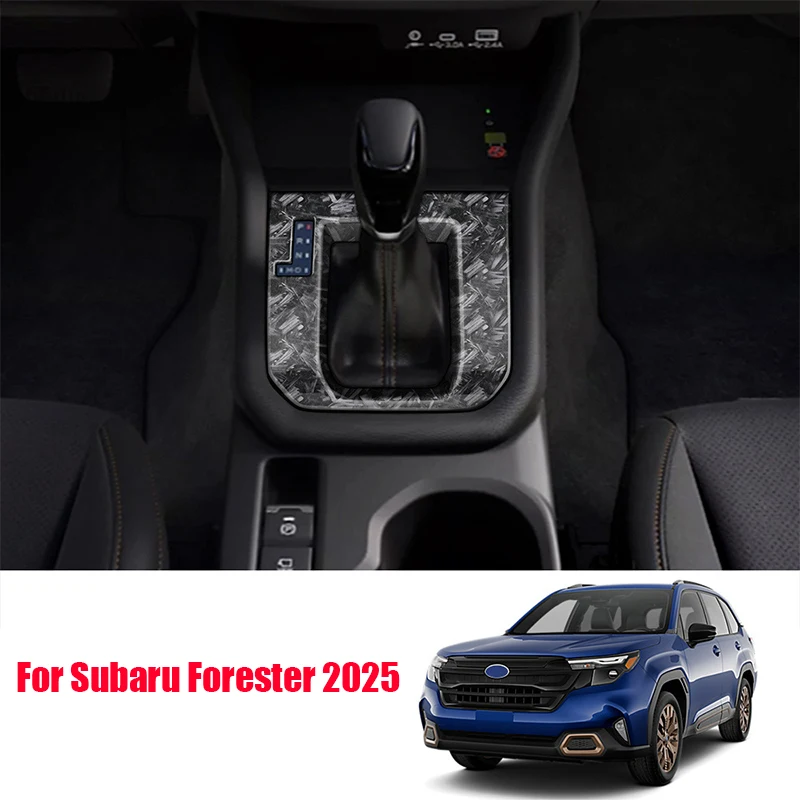 for Subaru Forester 2025 Forged pattern on the decorative frame of the central control gear shift panel
for Subaru Forester 2025 Forged pattern on the decorative frame of the central control gear shift panel