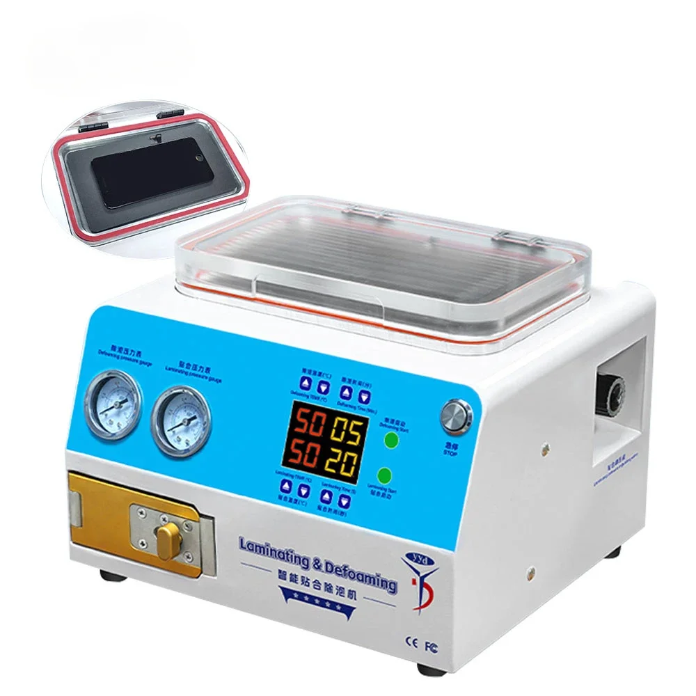 YYD 186-Pro The New Upgrade Cell Phone Screen Press-fit Machine Screen Laminating Defoaming Machine Screen Repair
YYD 186-Pro The New Upgrade Cell Phone Screen Press-fit Machine Screen Laminating Defoaming Machine Screen Repair