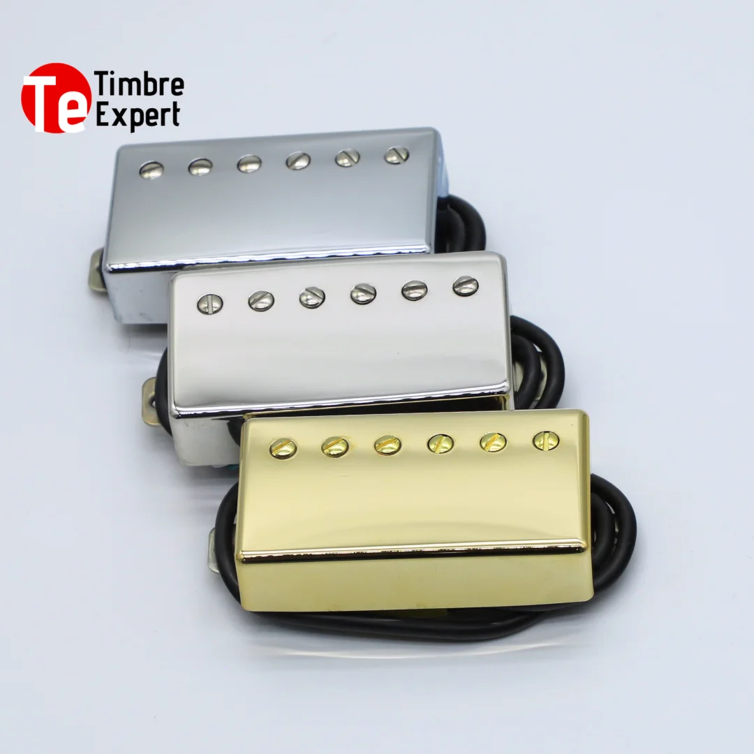 Alnico 5 Magnet Chrome Covered Adjustable Poles Humbucker Pickups 7.6K/8.8K/16.6K for LP Guitars, Color Chrome
Alnico 5 Magnet Chrome Covered Adjustable Poles Humbucker Pickups 7.6K/8.8K/16.6K for LP Guitars, Color Chrome