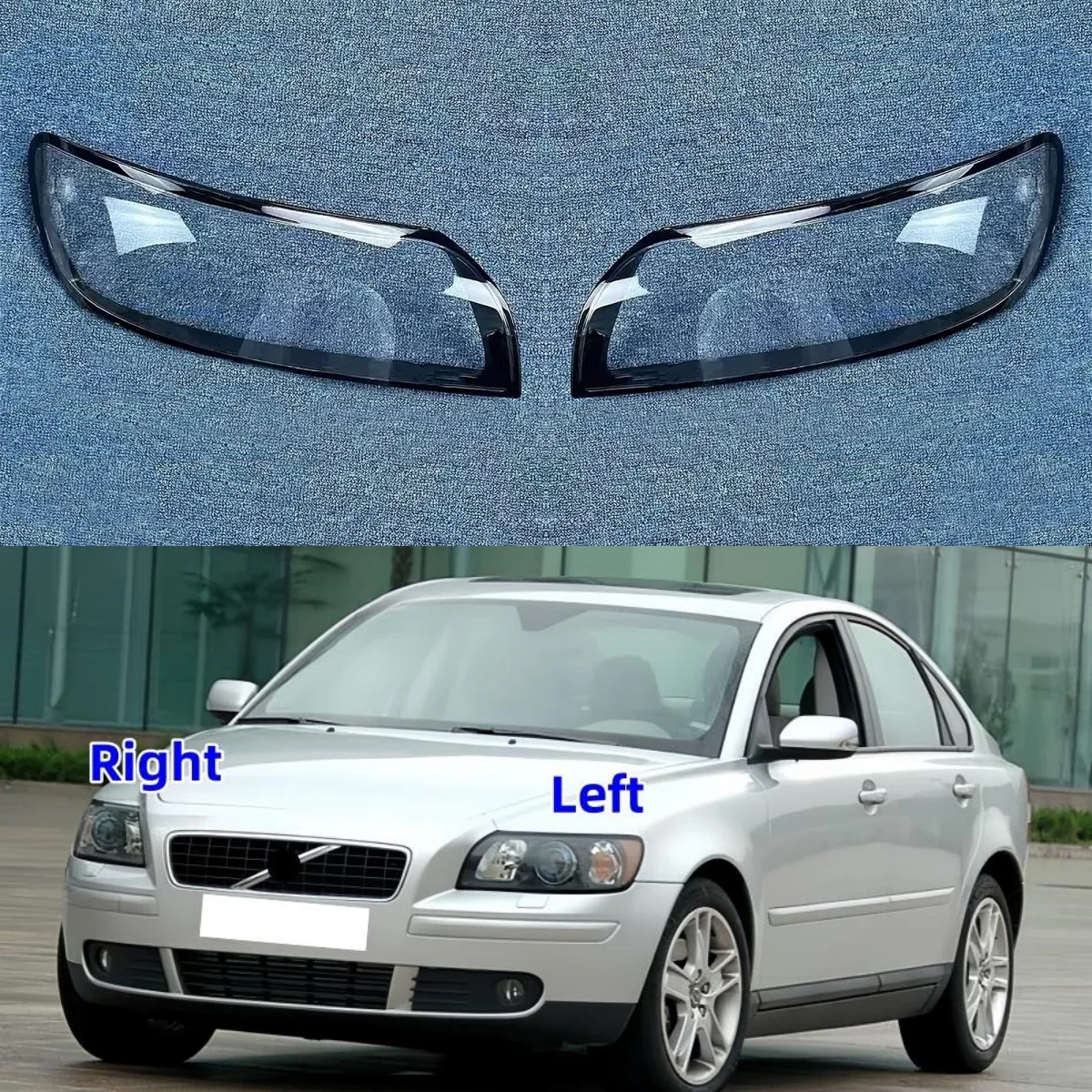 For Volvo S40 2004 2005 2006 Car Cover Headlamp Headlight Lens Transparent Lampshades Shell
For Volvo S40 2004 2005 2006 Car Cover Headlamp Headlight Lens Transparent Lampshades Shell