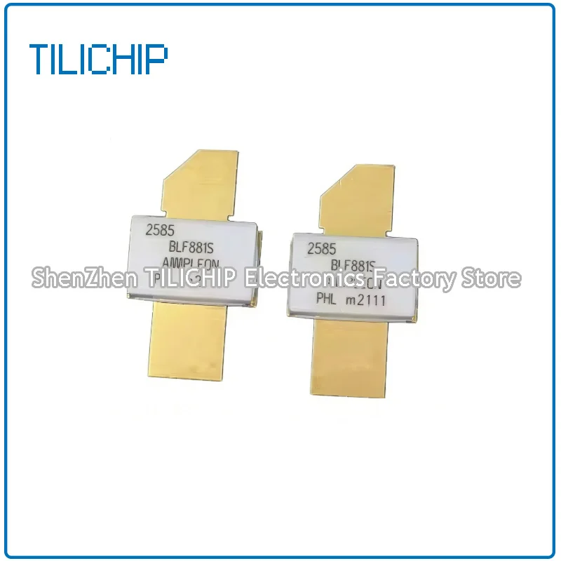 BLF881S 140W 50V 500 mA Brand new high-frequency tube, microwave tube, RF tube, power amplifier tube, LDMOS RF power transistor
BLF881S 140W 50V 500 mA Brand new high-frequency tube, microwave tube, RF tube, power amplifier tube, LDMOS RF power transistor
