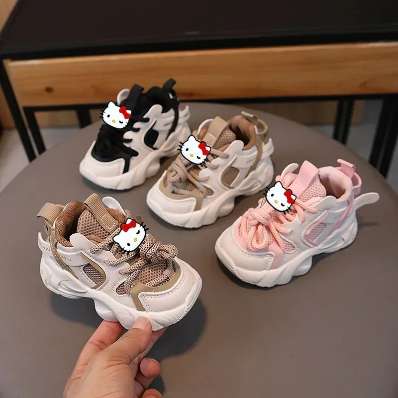 Sanrio hello kitty, детская спортивная обувь, весенне-осенние кроссовки с мягкой подошвой для мальчиков и девочек, детская повседневная обувь, нескользящие кроссовки
Sanrio hello kitty, детская спортивная обувь, весенне-осенние кроссовки с мягкой подошвой для мальчиков и девочек, детская повседневная обувь, нескользящие кроссовки