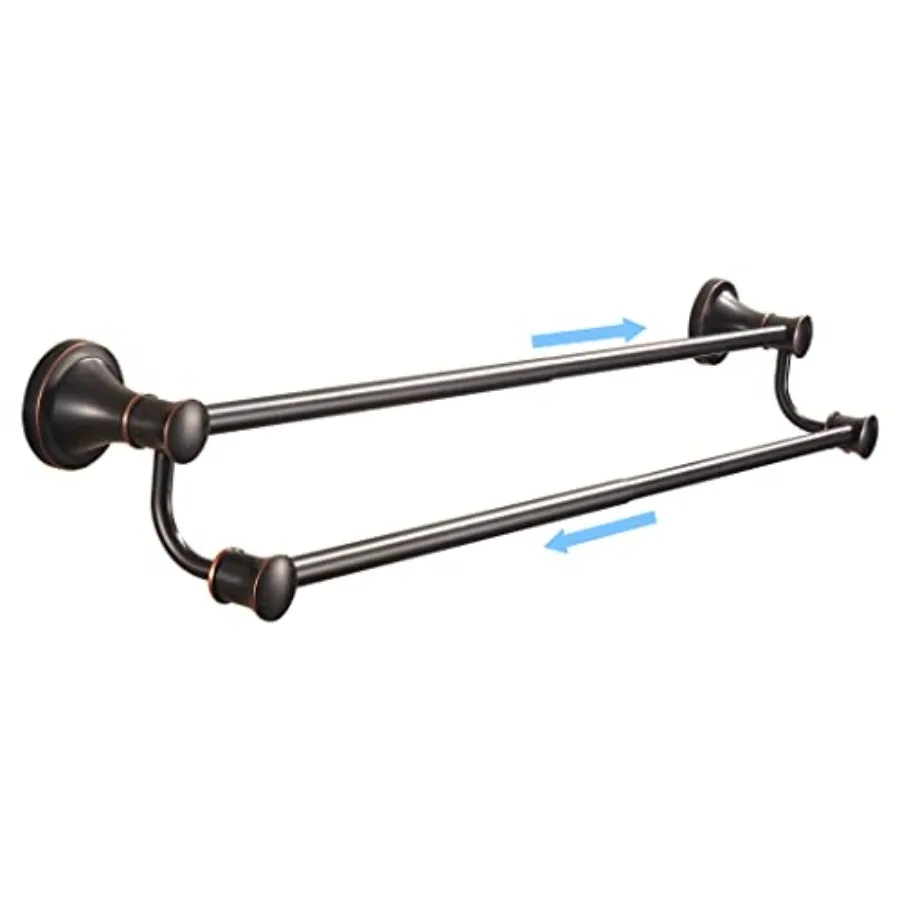 Bronze Double Towel Bar, Adjustable 14.96 to 26.57 inches Towel Holder Oil Rubbed Farmhouse Towel Rack Rustic Towel Hanger Bath
Bronze Double Towel Bar, Adjustable 14.96 to 26.57 inches Towel Holder Oil Rubbed Farmhouse Towel Rack Rustic Towel Hanger Bath